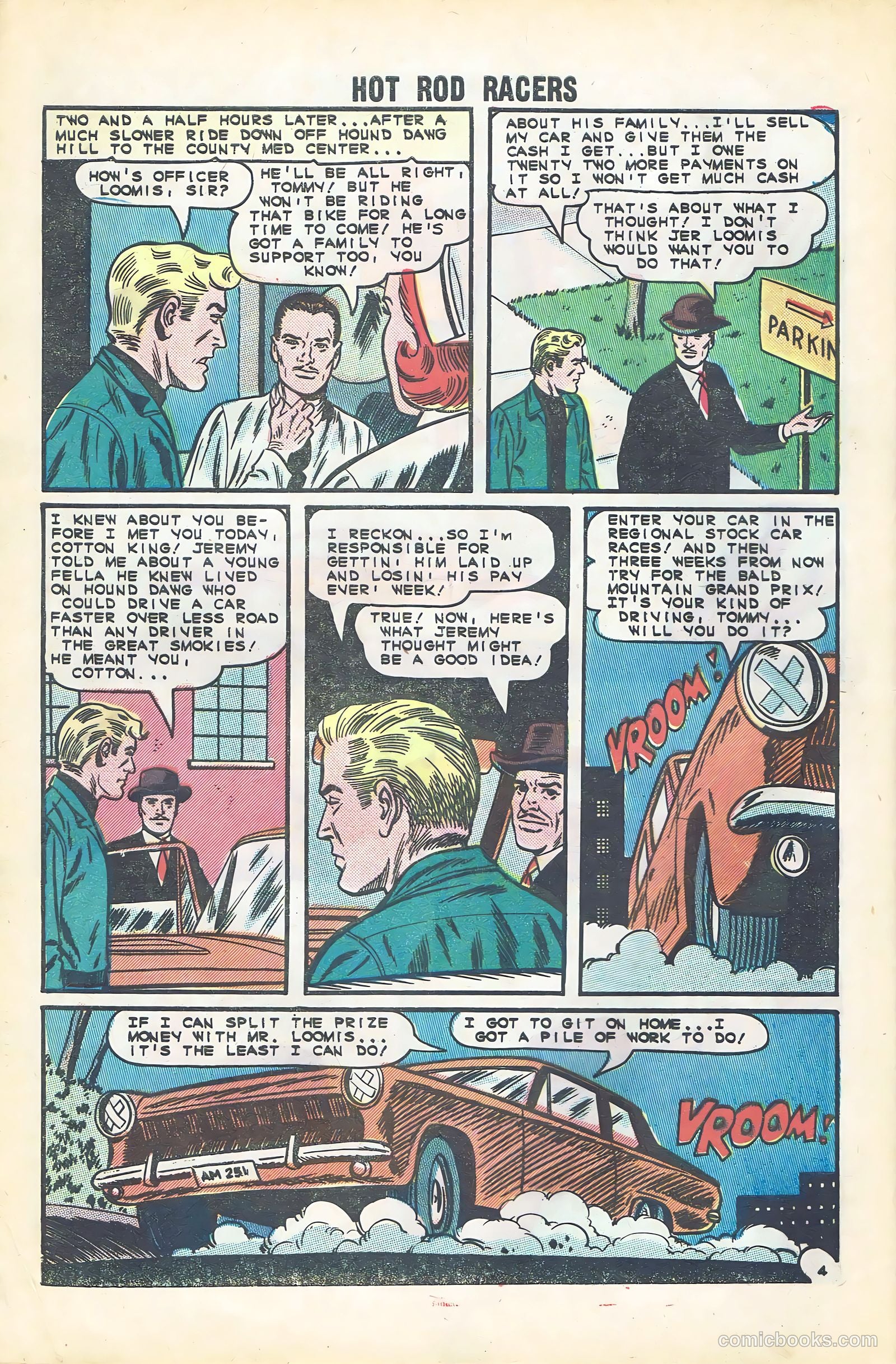 Hot Rod Racers #3 (1965) — page 28 of 36