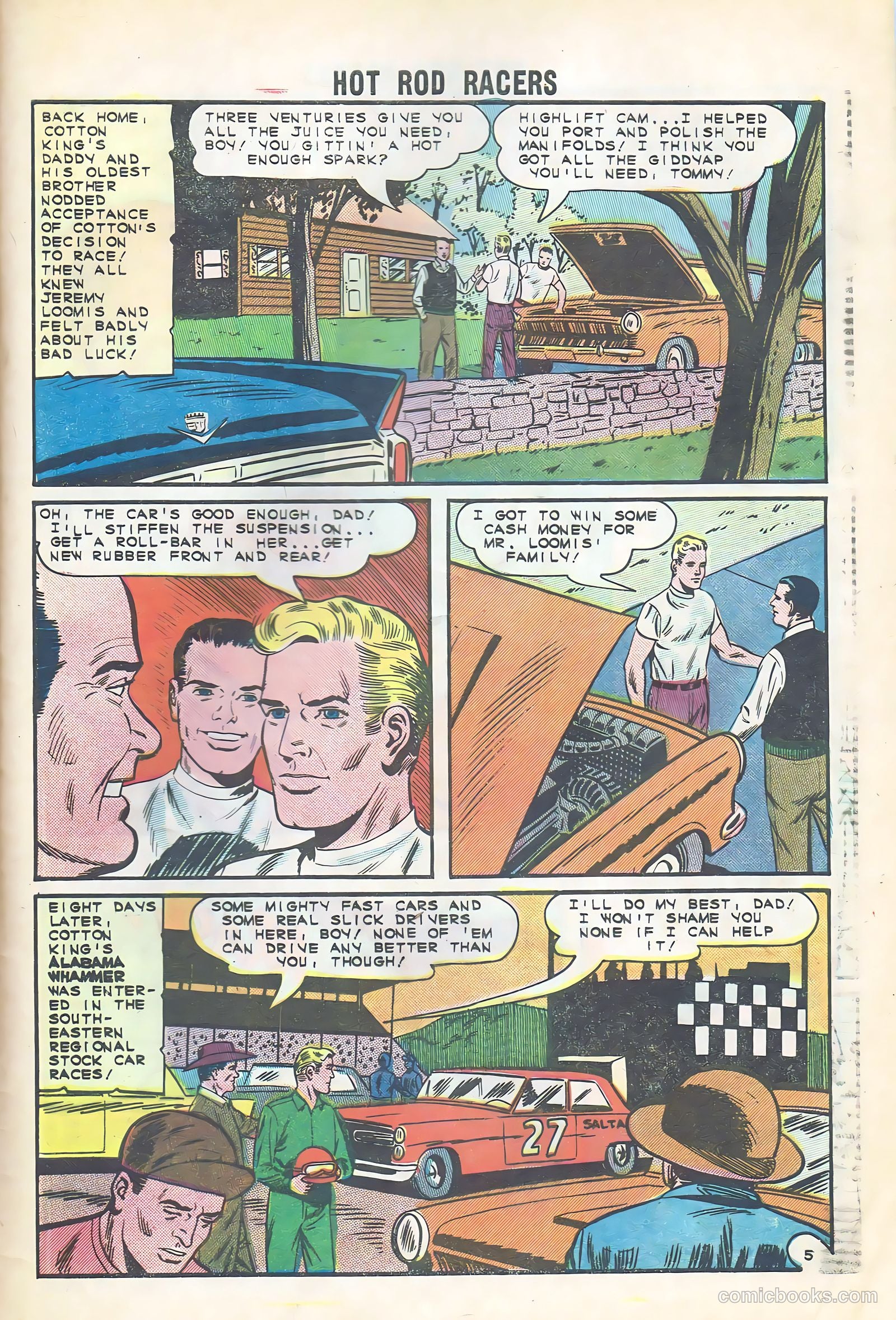 Hot Rod Racers #3 (1965) — page 29 of 36