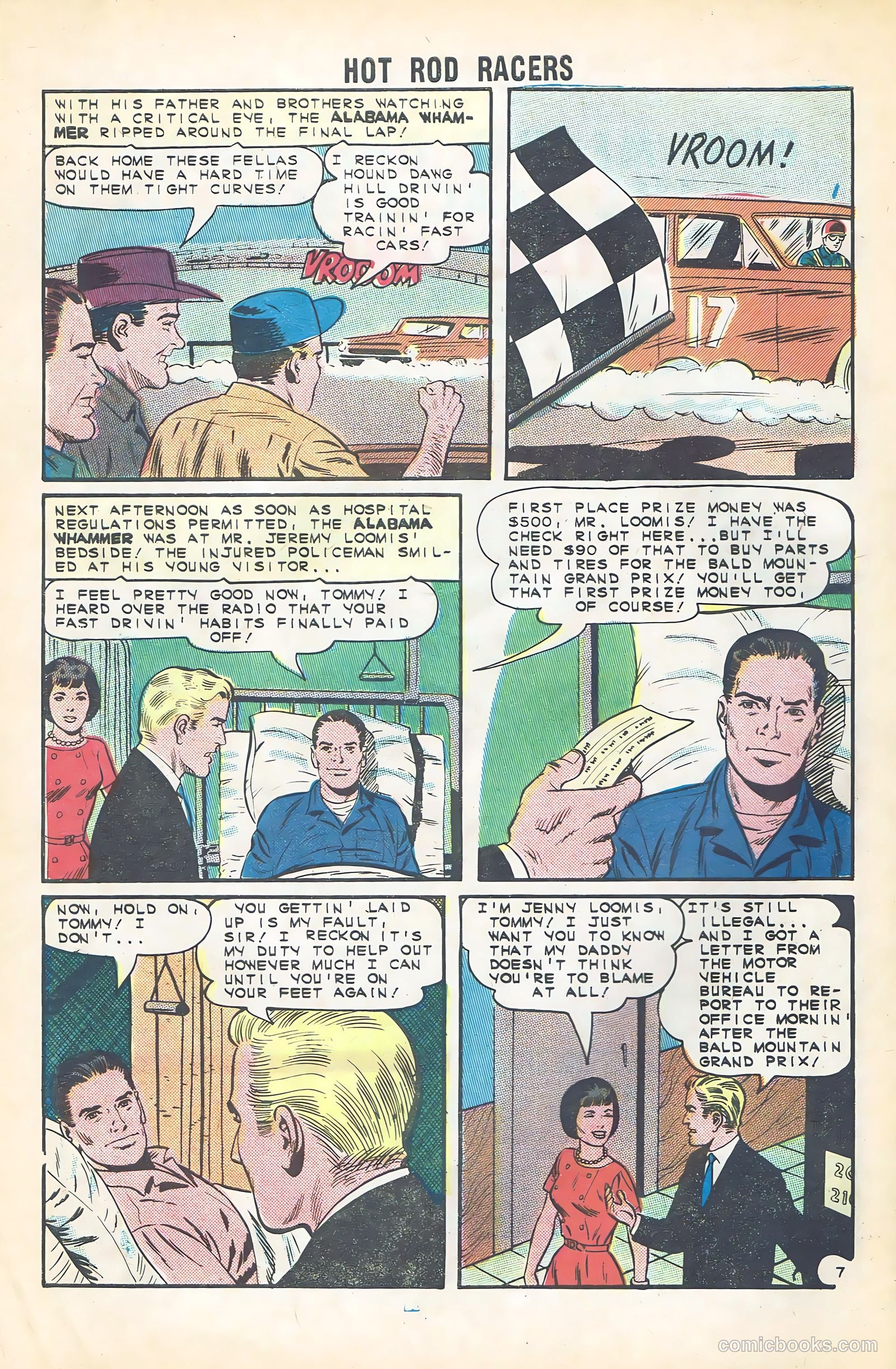 Hot Rod Racers #3 (1965) — page 32 of 36