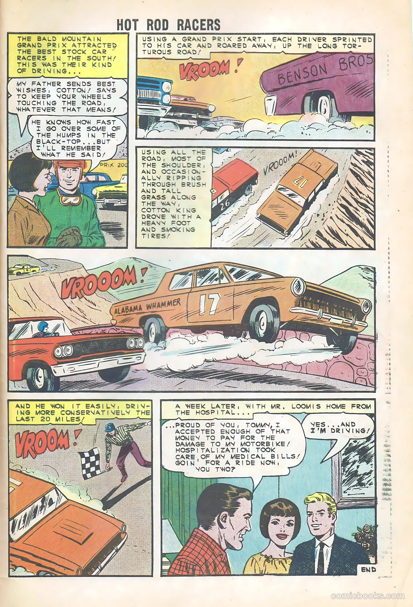Hot Rod Racers #3 (1965) — page 33 of 36