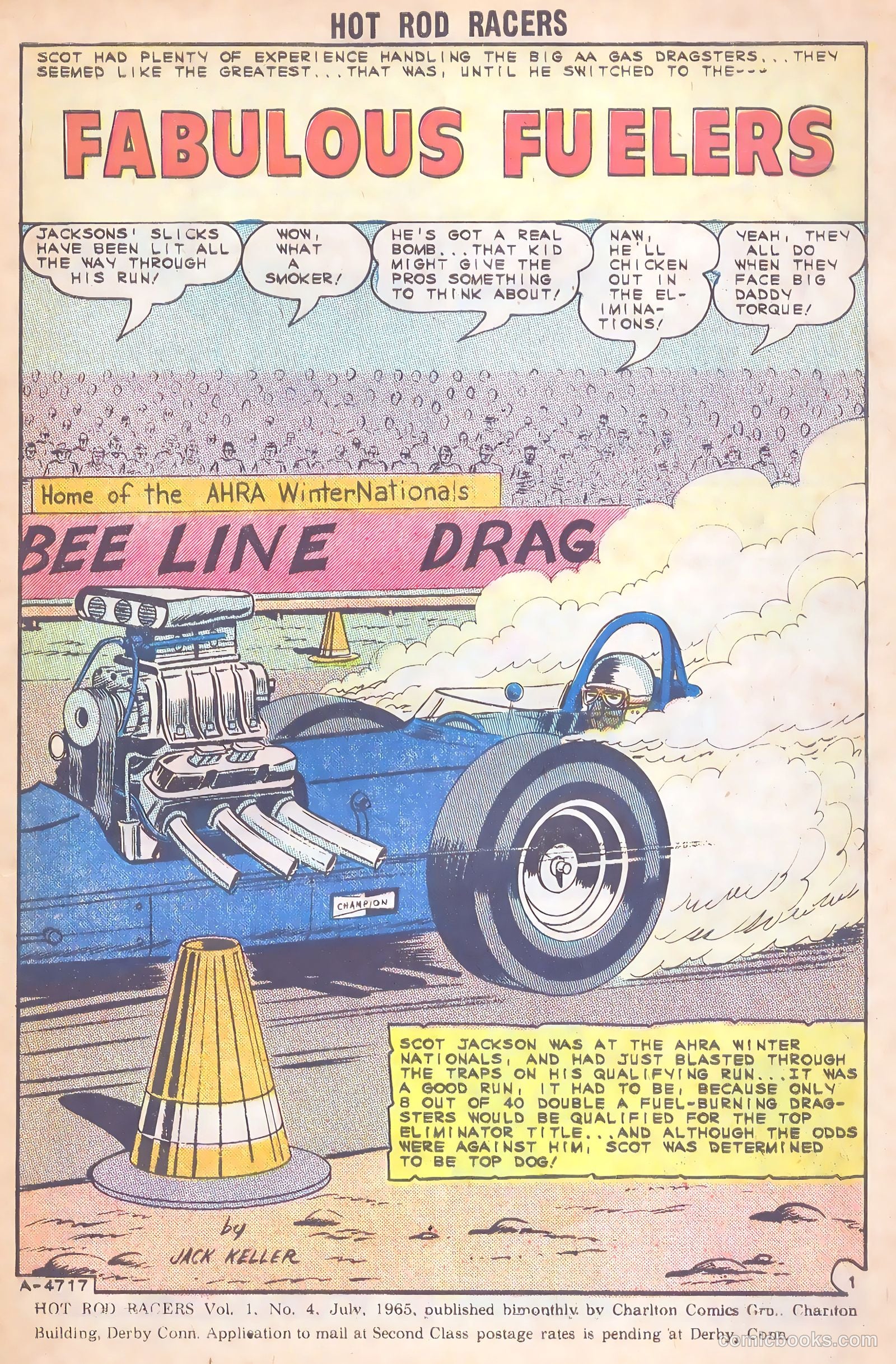 Hot Rod Racers #4 (1965) — page 4 of 37
