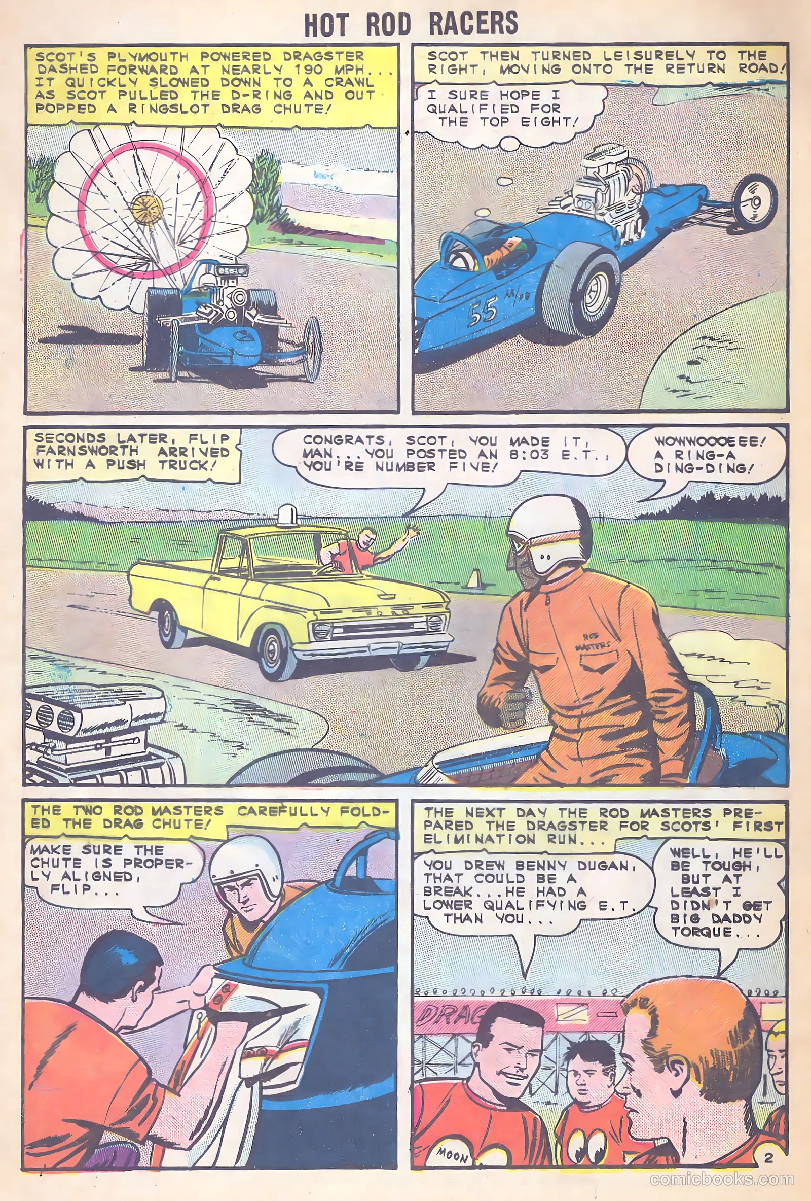 Hot Rod Racers #4 (1965) — page 5 of 37