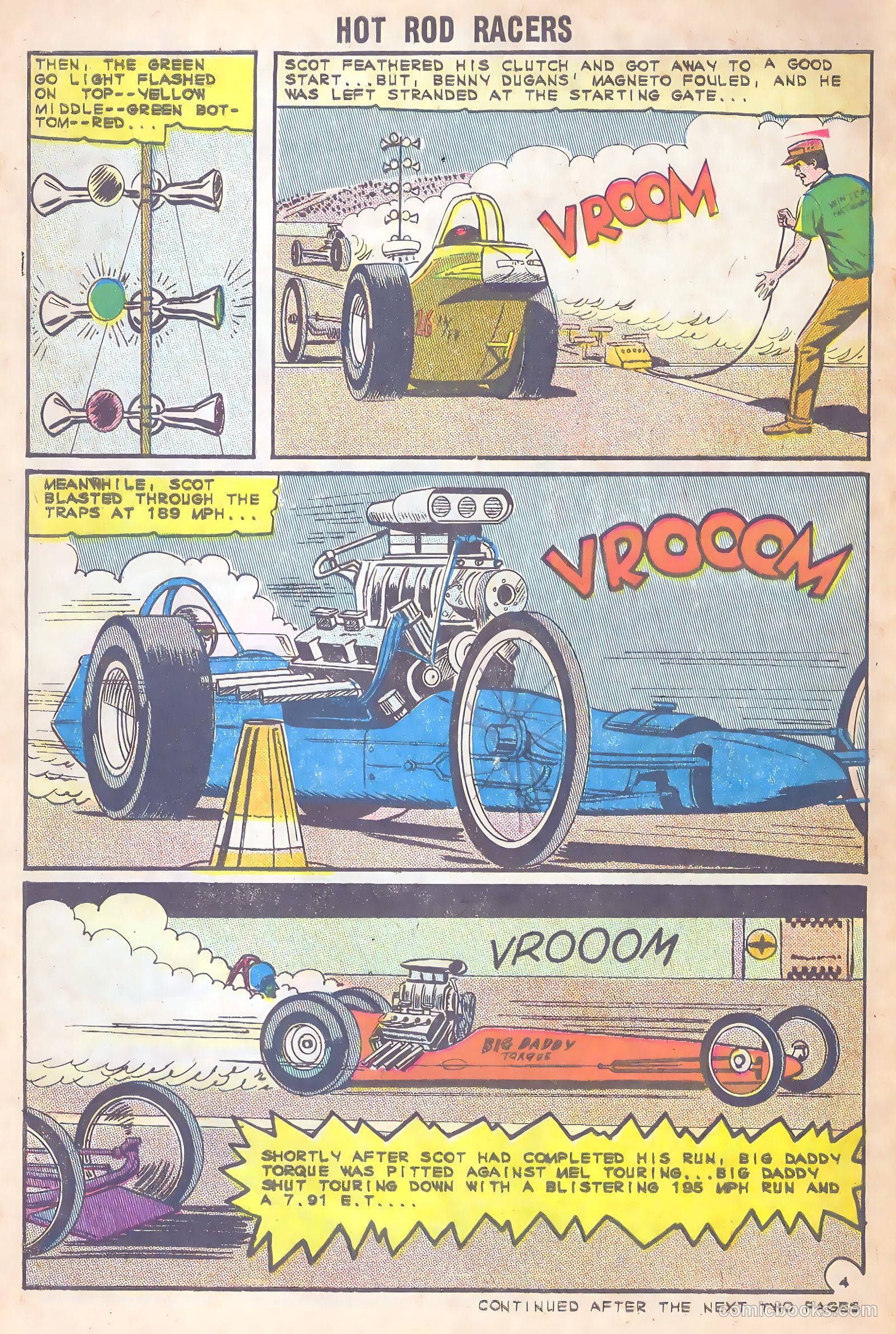 Hot Rod Racers #4 (1965) — page 7 of 37