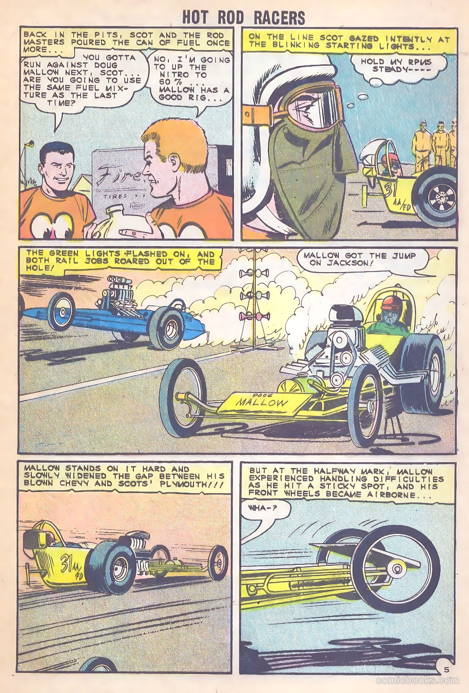 Hot Rod Racers #4 (1965) — page 10 of 37
