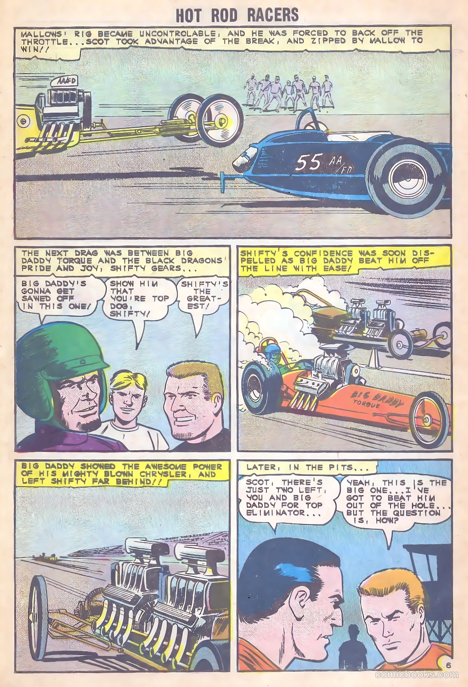 Hot Rod Racers #4 (1965) — page 11 of 37