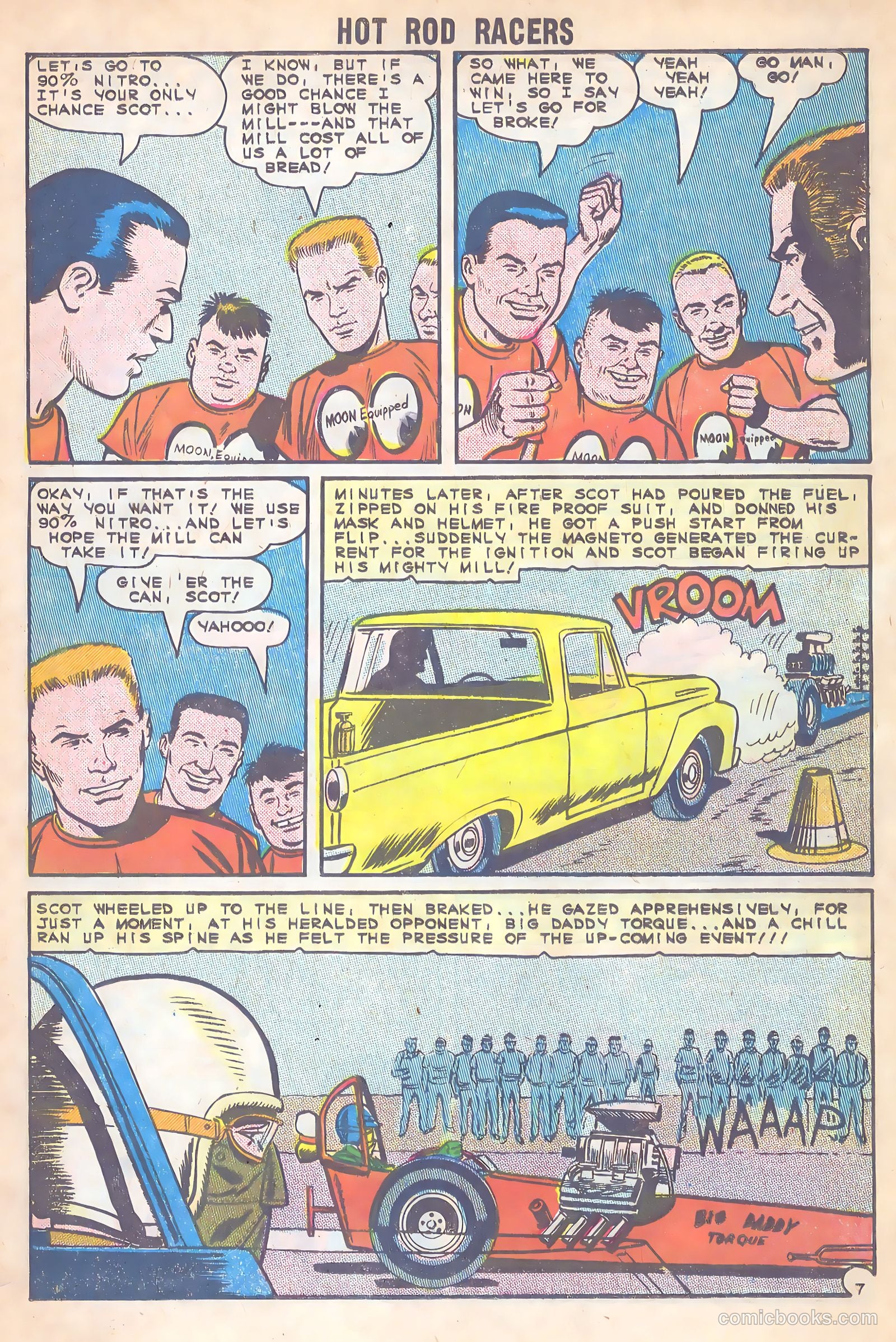 Hot Rod Racers #4 (1965) — page 12 of 37