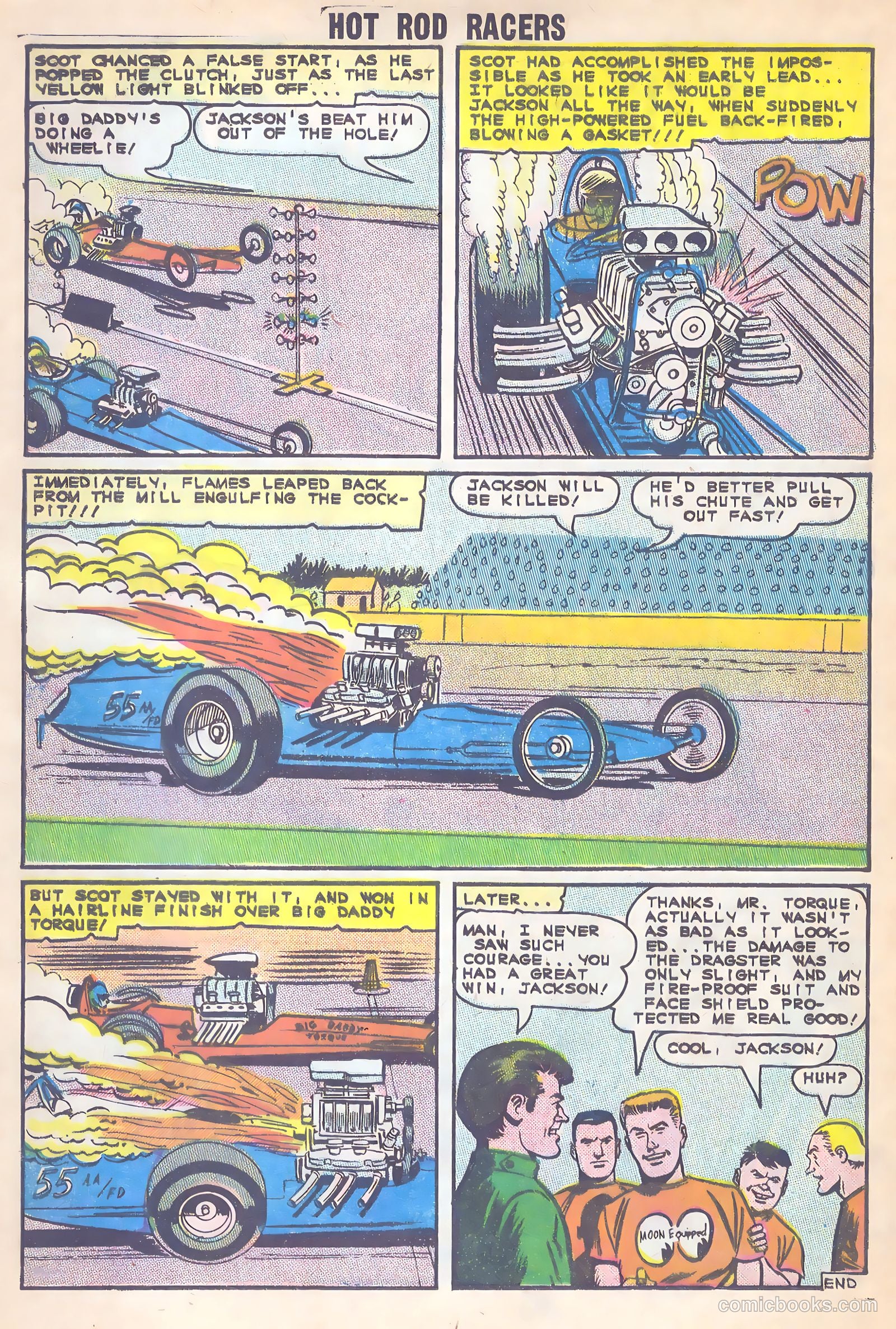 Hot Rod Racers #4 (1965) — page 13 of 37