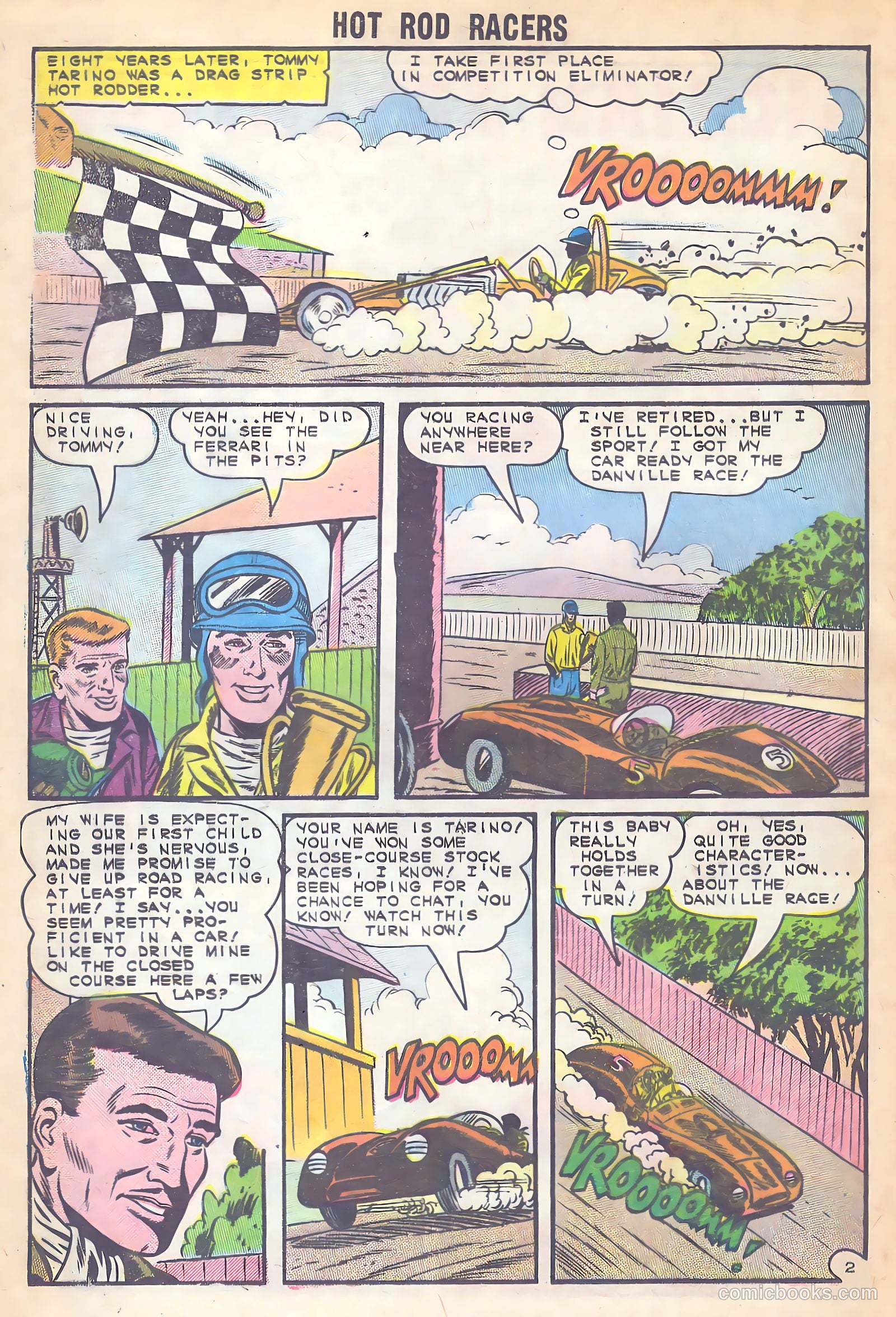 Hot Rod Racers #4 (1965) — page 17 of 37