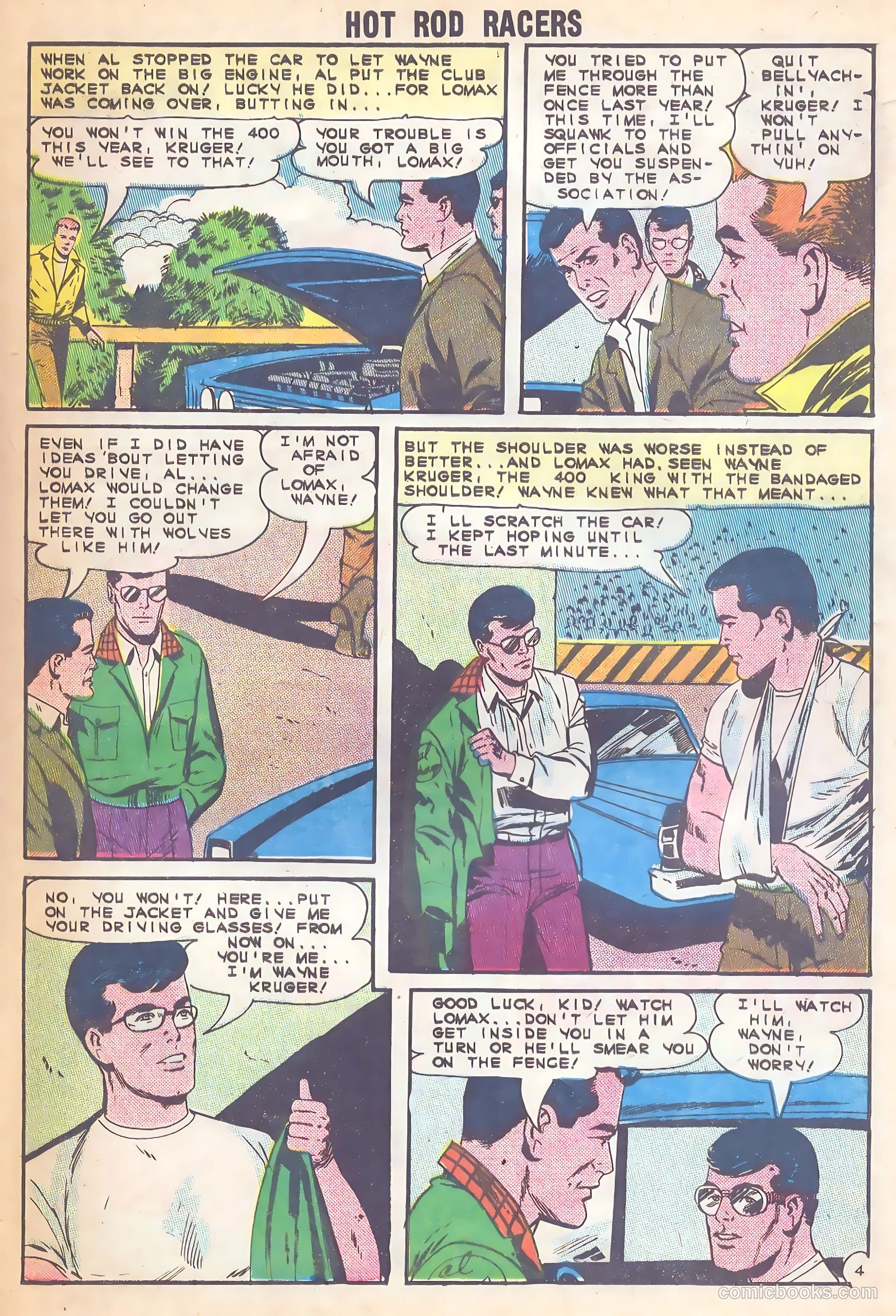 Hot Rod Racers #4 (1965) — page 26 of 37
