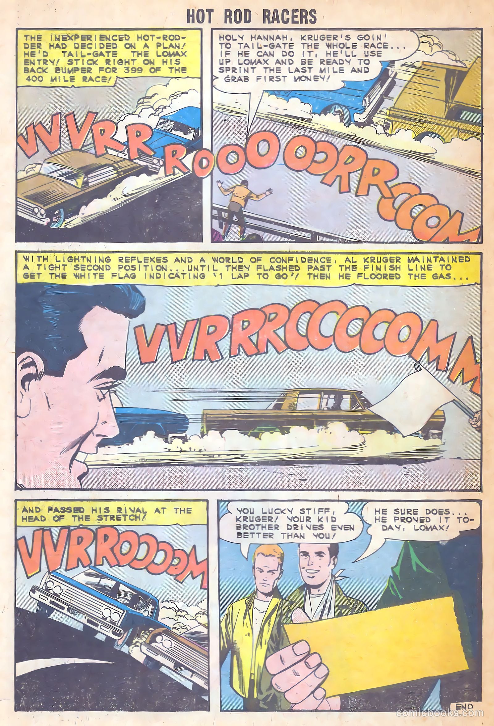 Hot Rod Racers #4 (1965) — page 27 of 37