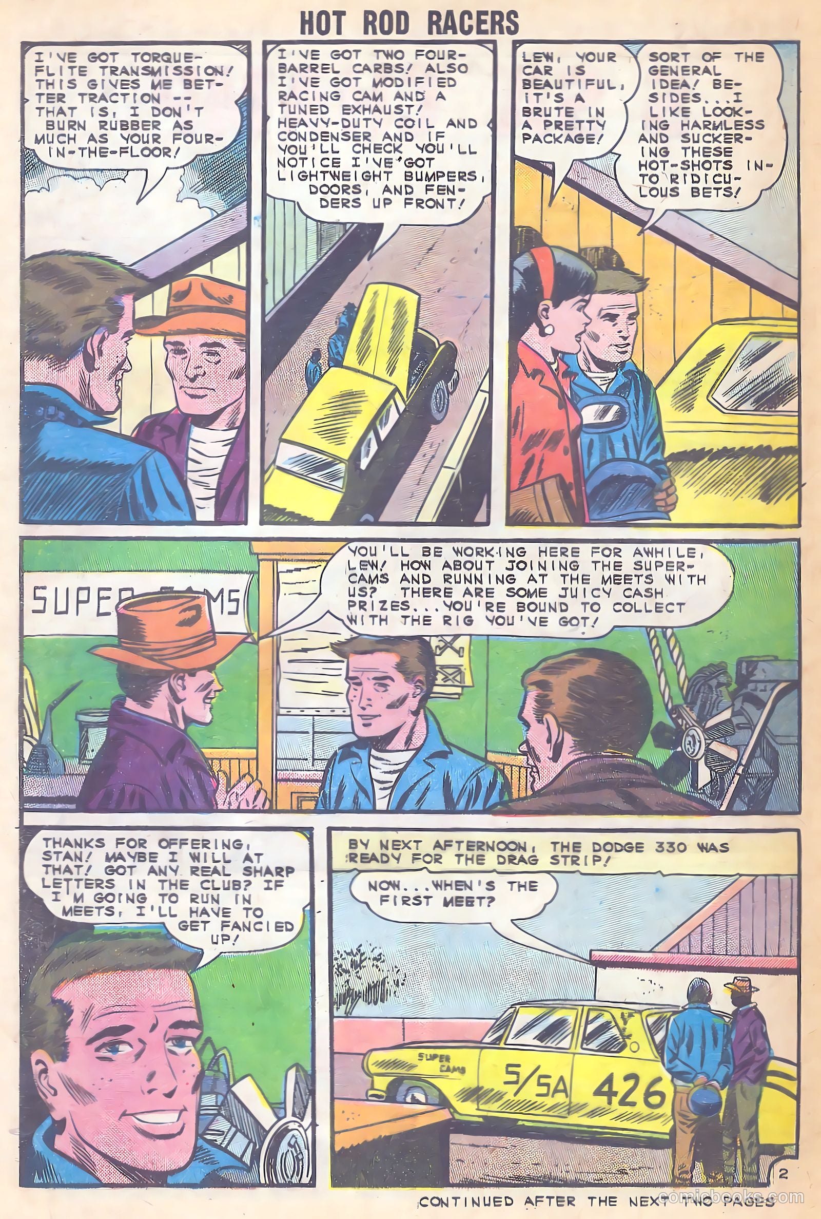 Hot Rod Racers #4 (1965) — page 29 of 37