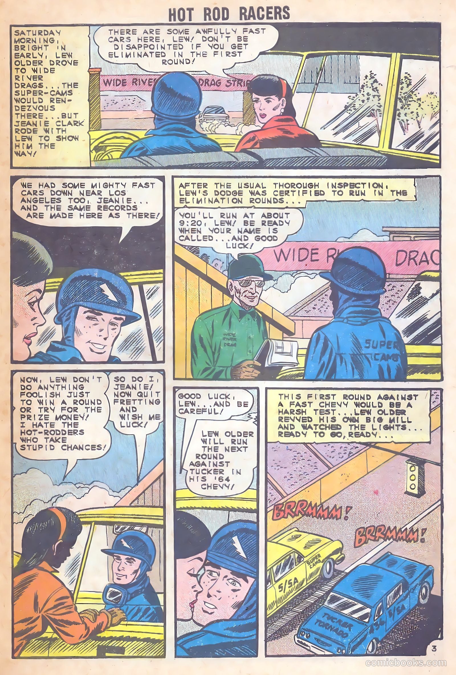 Hot Rod Racers #4 (1965) — page 32 of 37