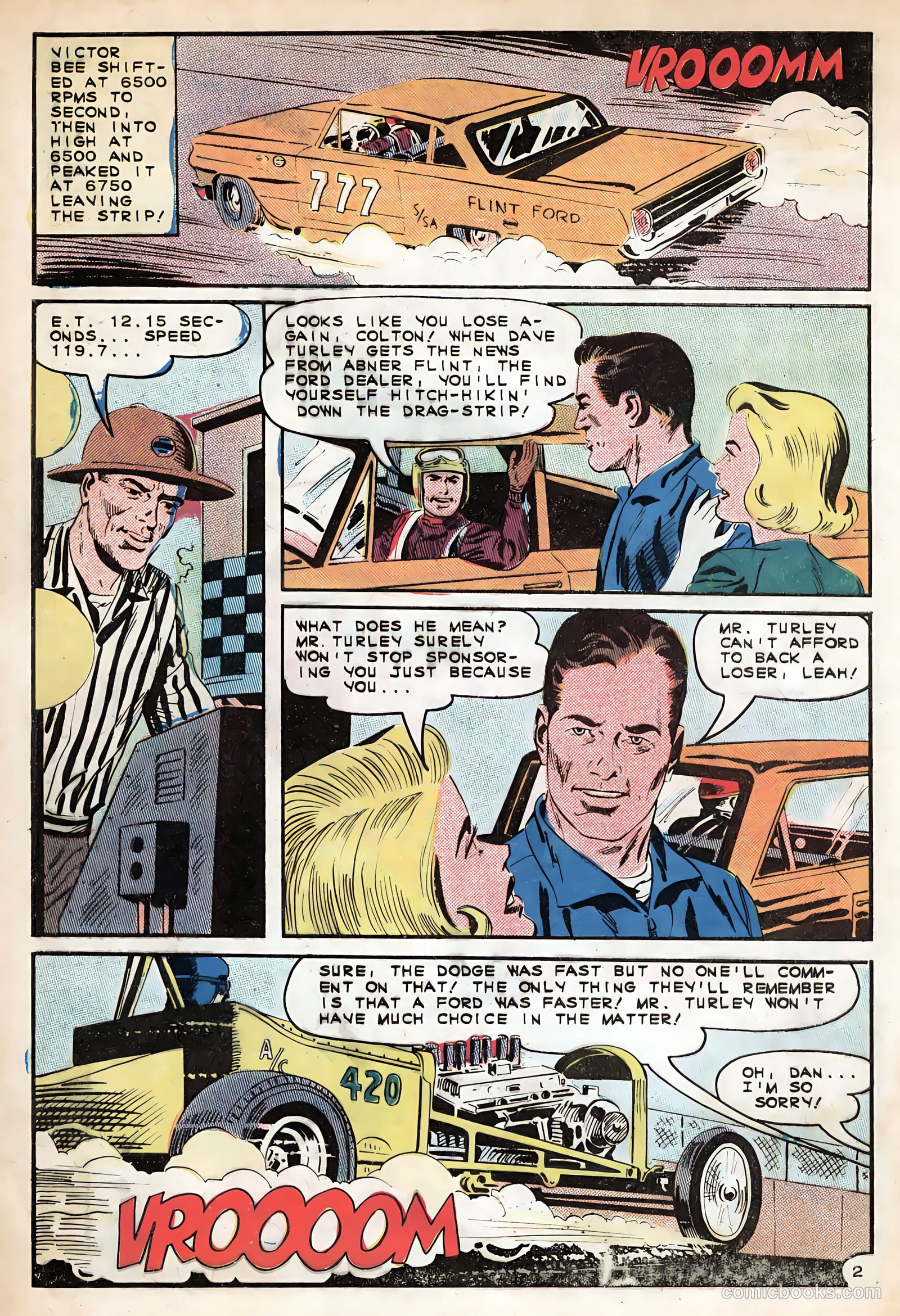 Hot Rod Racers #5 (1965) — page 4 of 37