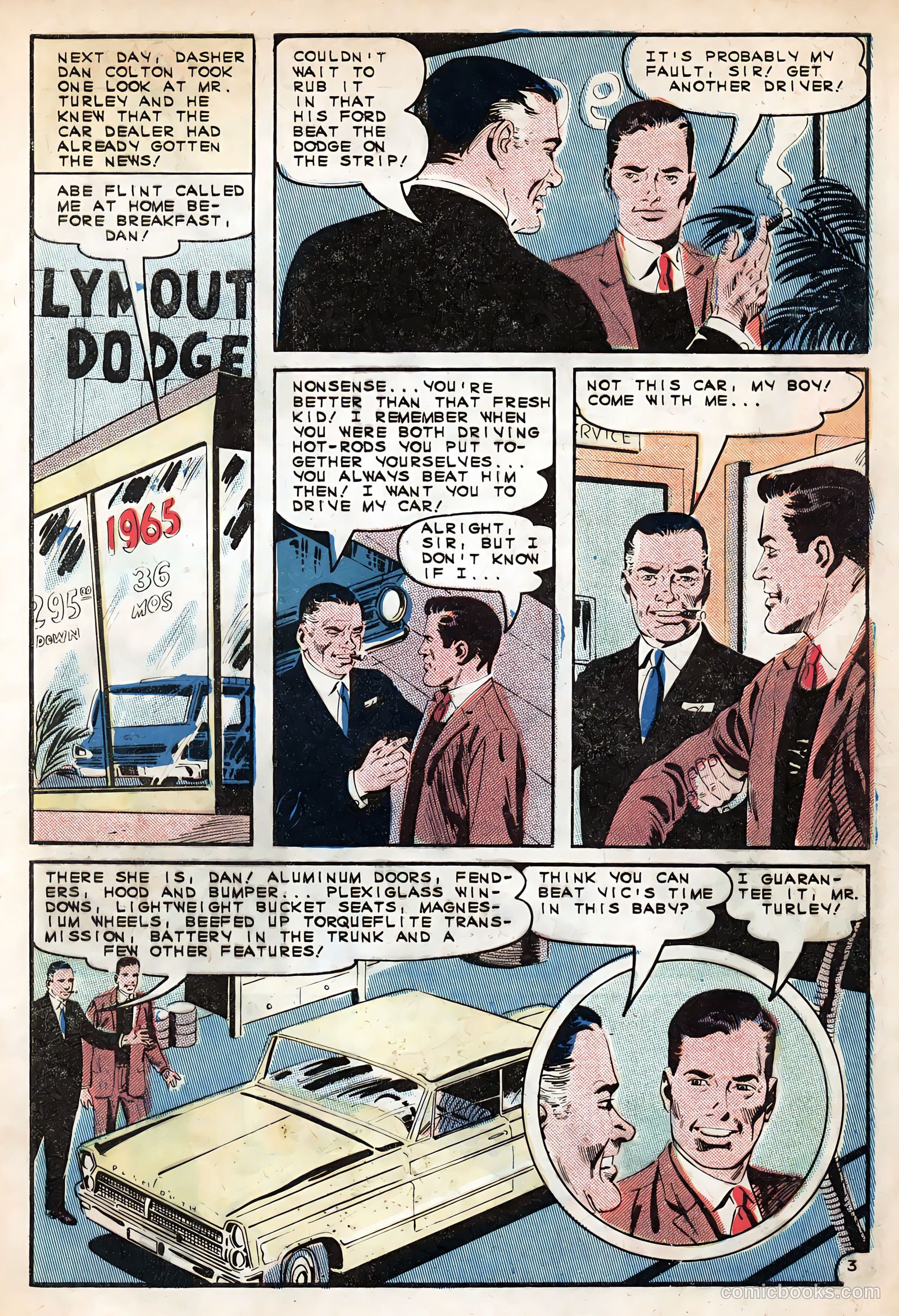Hot Rod Racers #5 (1965) — page 5 of 37