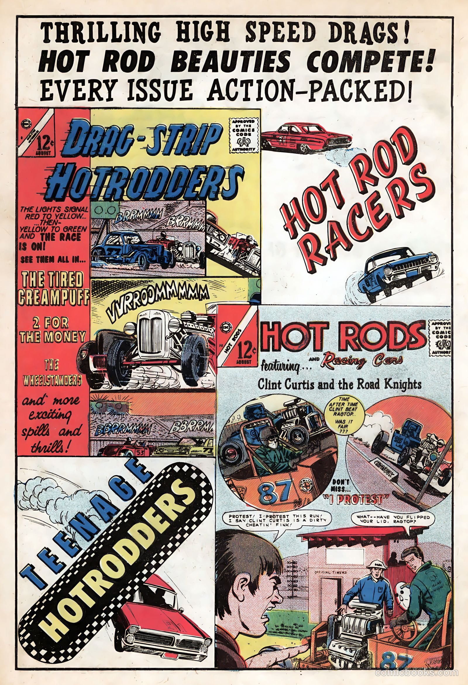 Hot Rod Racers #5 (1965) — page 8 of 37