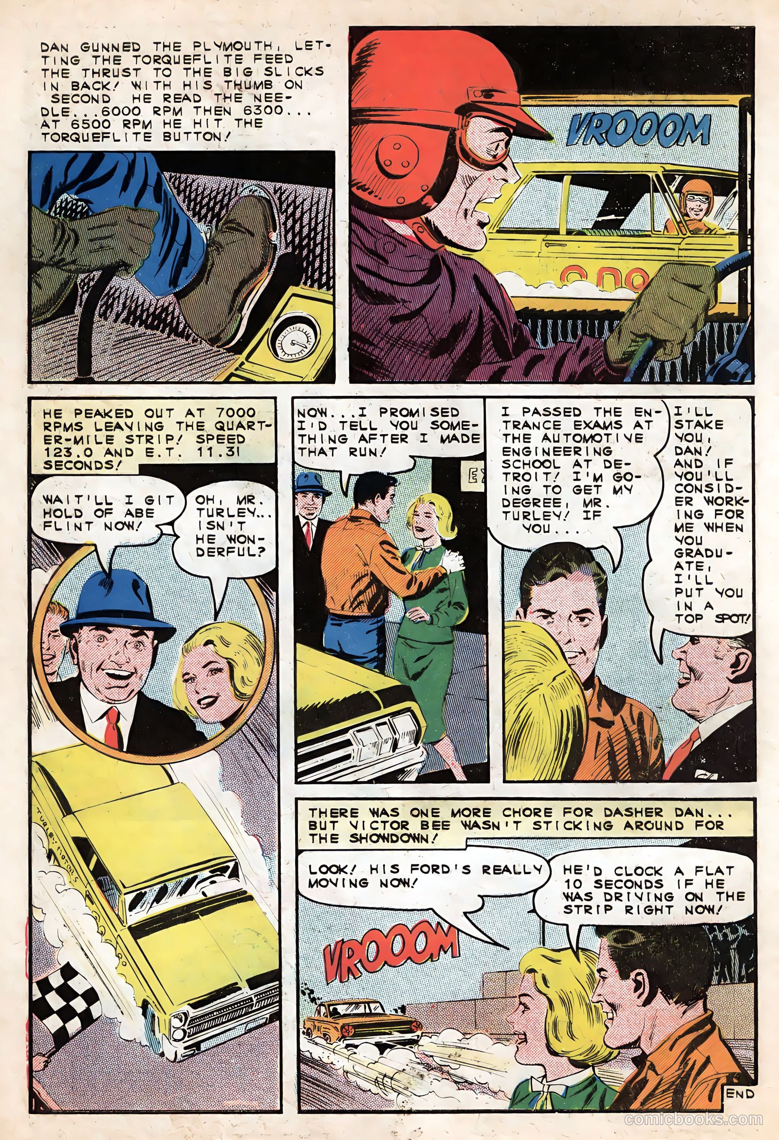 Hot Rod Racers #5 (1965) — page 10 of 37