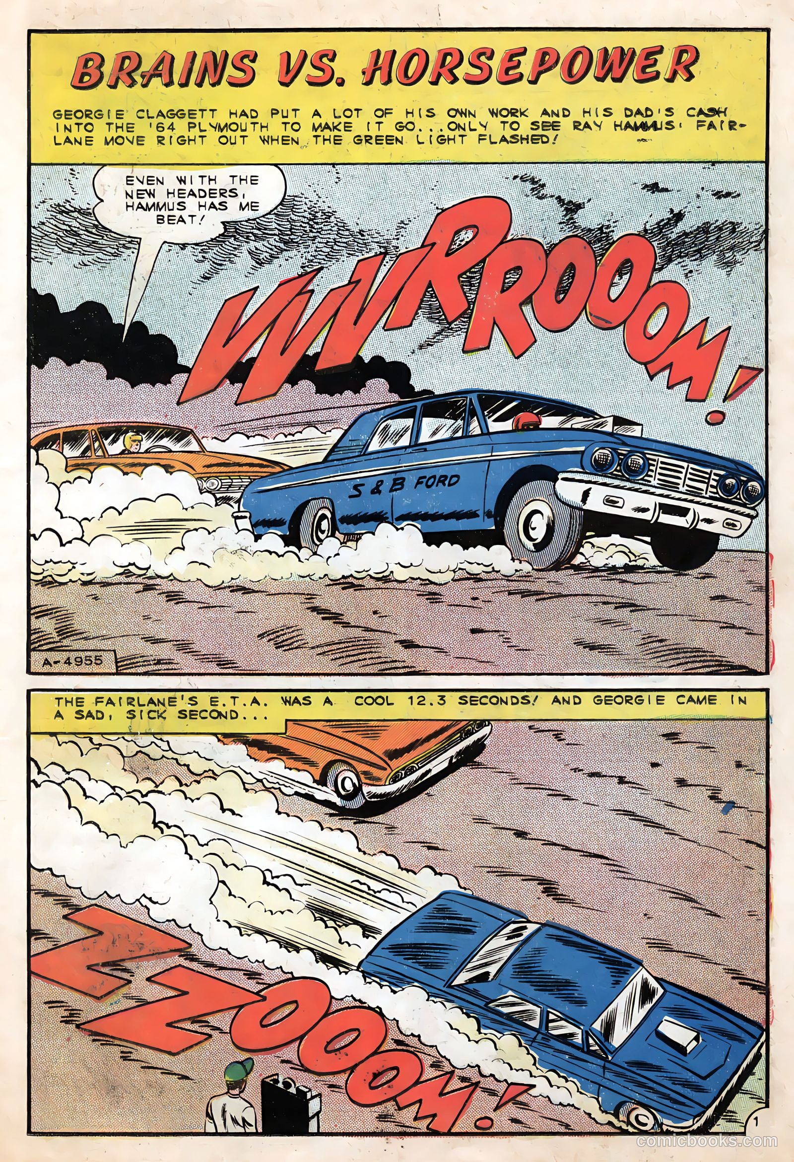 Hot Rod Racers #5 (1965) — page 11 of 37