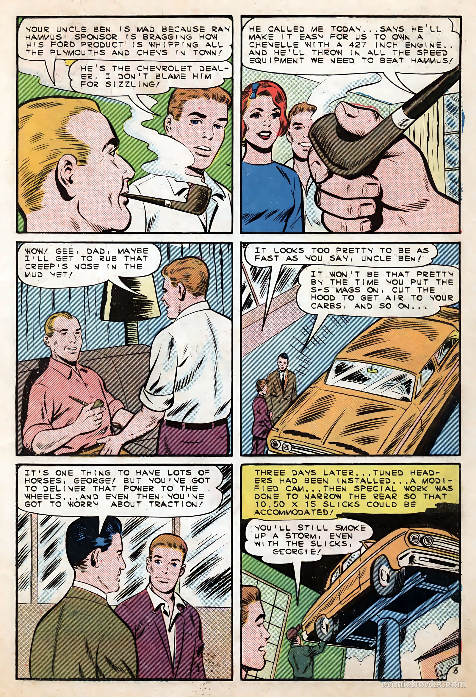 Hot Rod Racers #5 (1965) — page 15 of 37