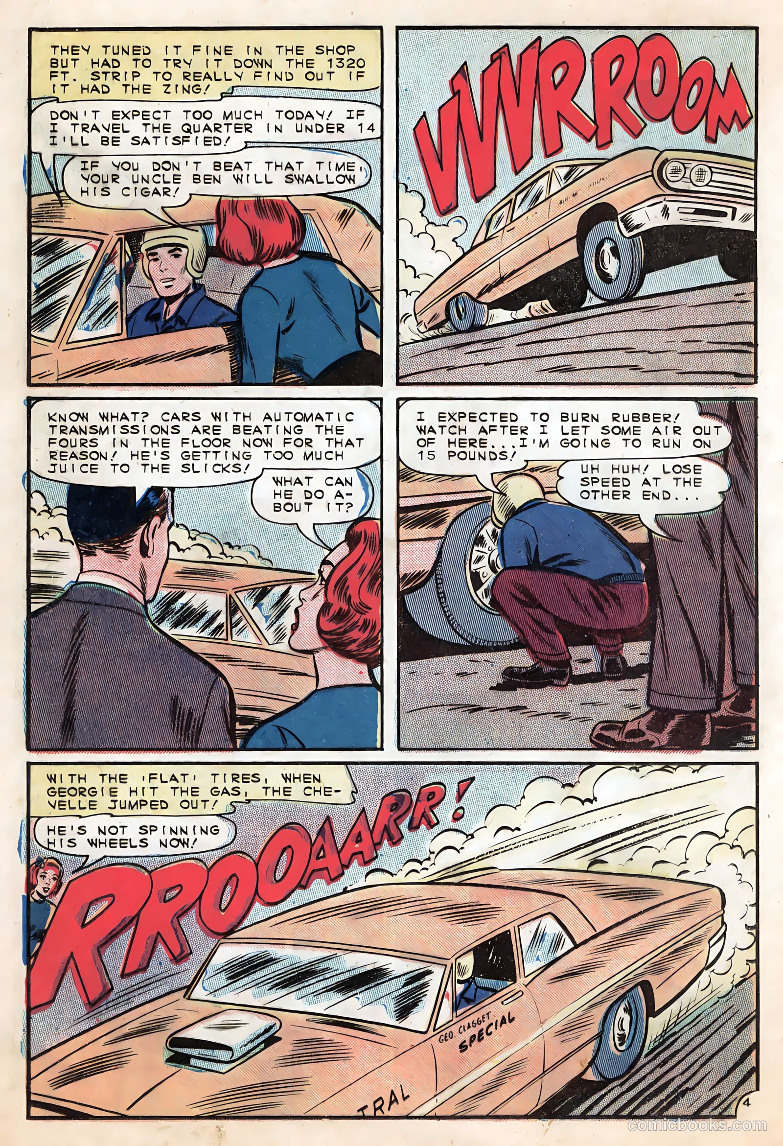 Hot Rod Racers #5 (1965) — page 16 of 37