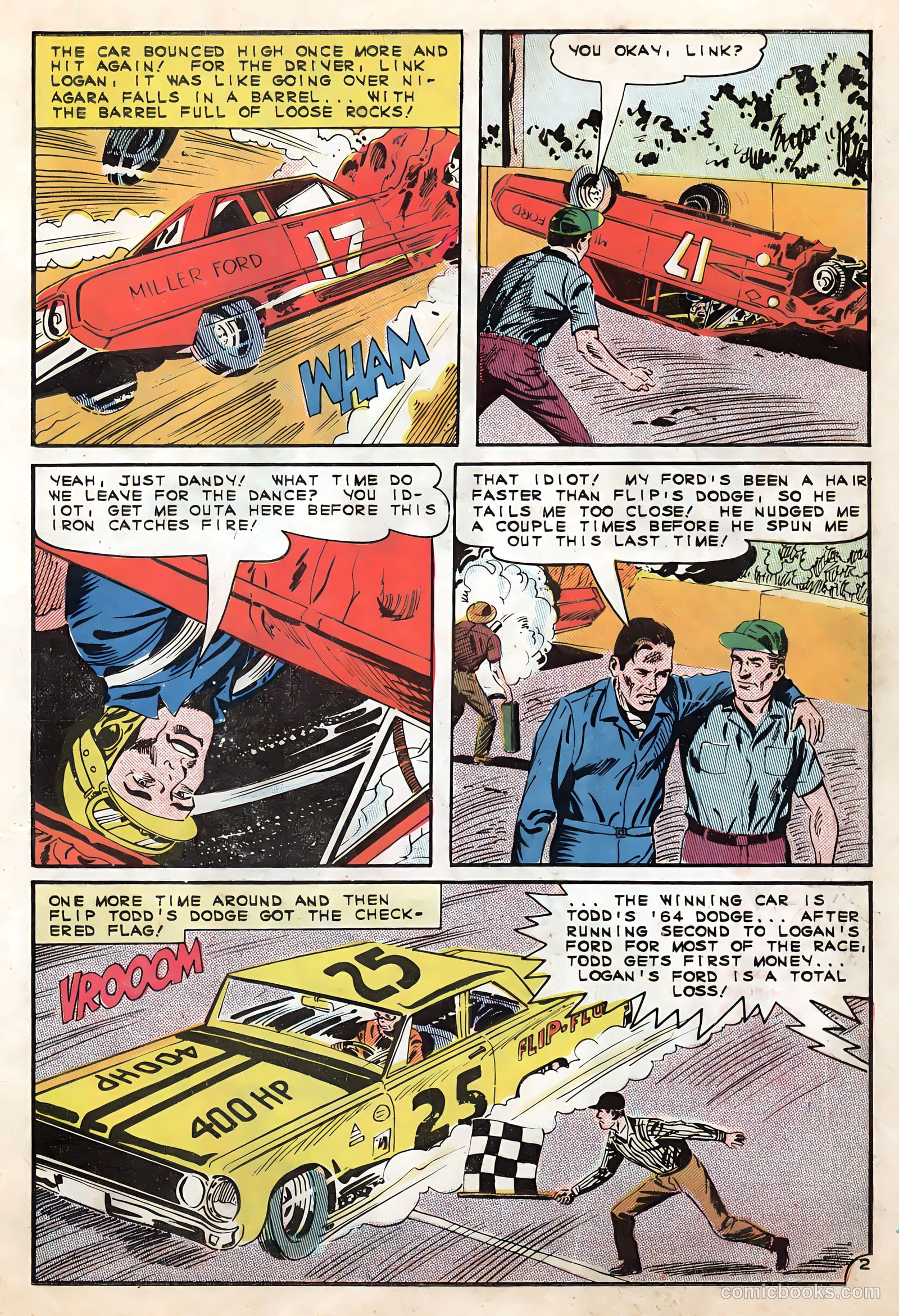 Hot Rod Racers #5 (1965) — page 19 of 37