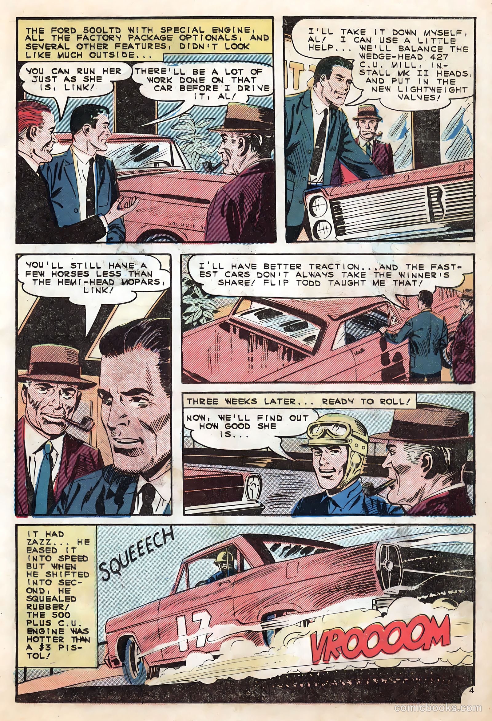 Hot Rod Racers #5 (1965) — page 21 of 37