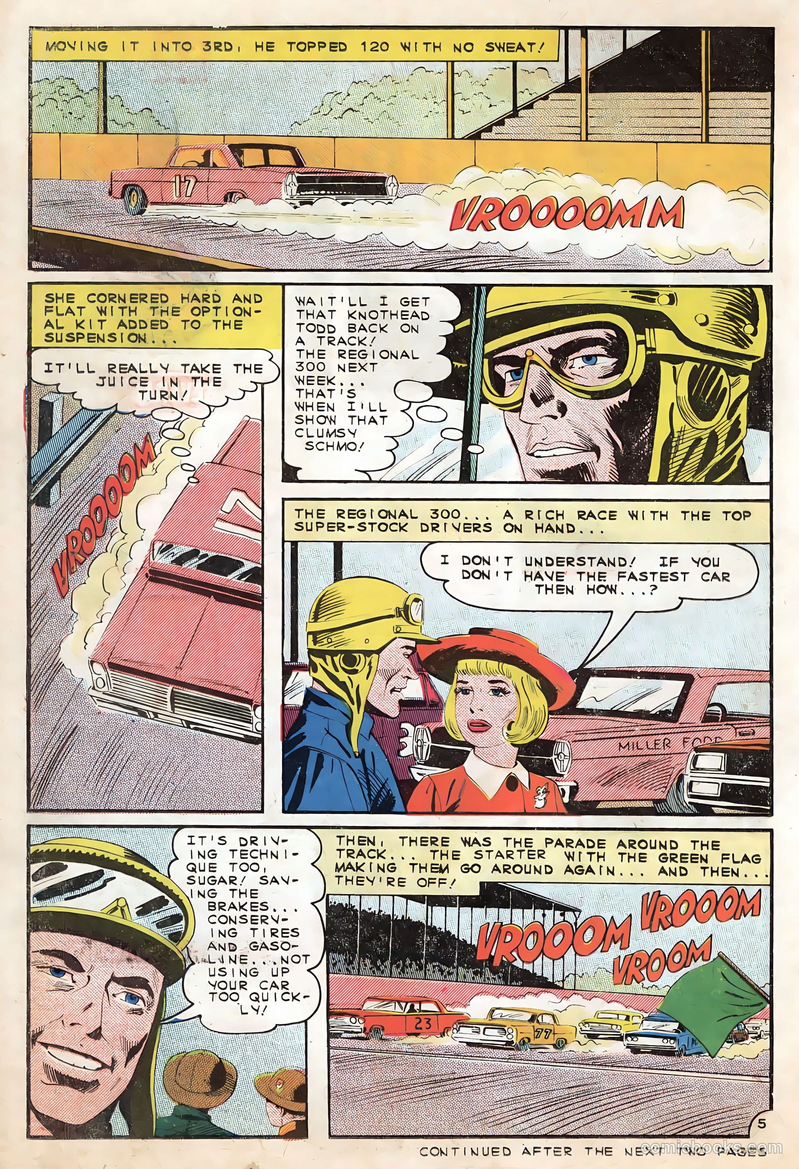 Hot Rod Racers #5 (1965) — page 22 of 37