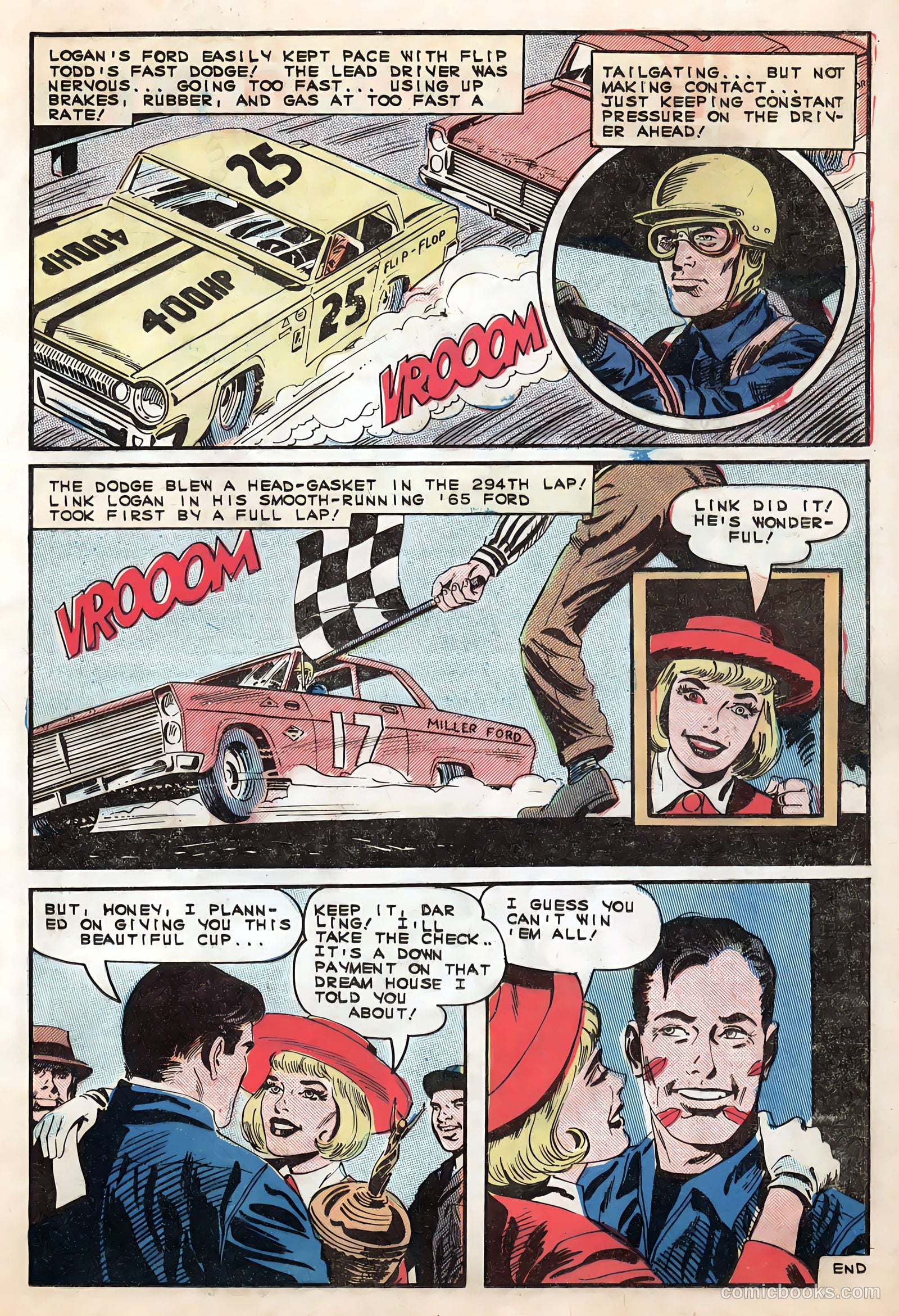 Hot Rod Racers #5 (1965) — page 25 of 37