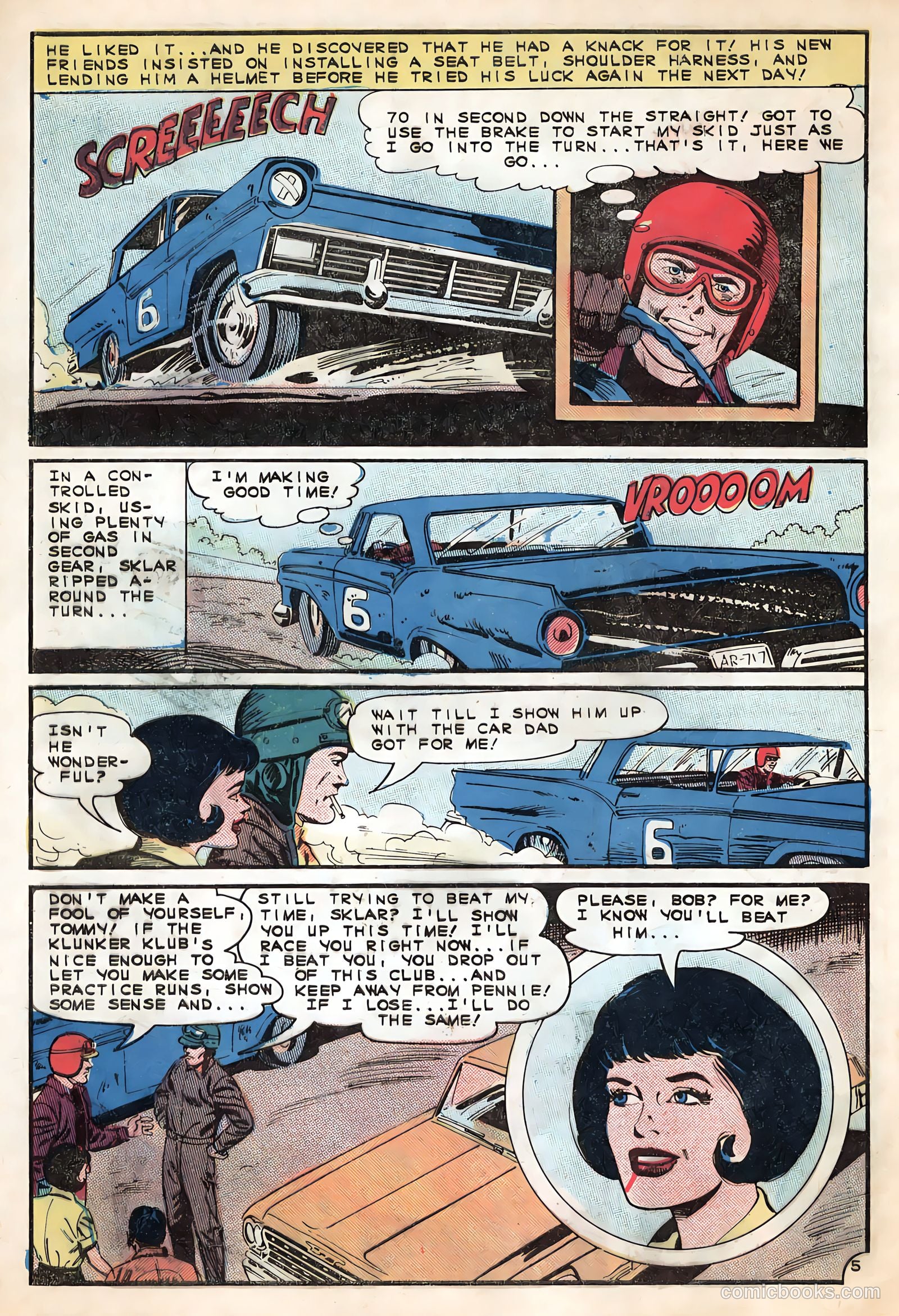 Hot Rod Racers #5 (1965) — page 32 of 37