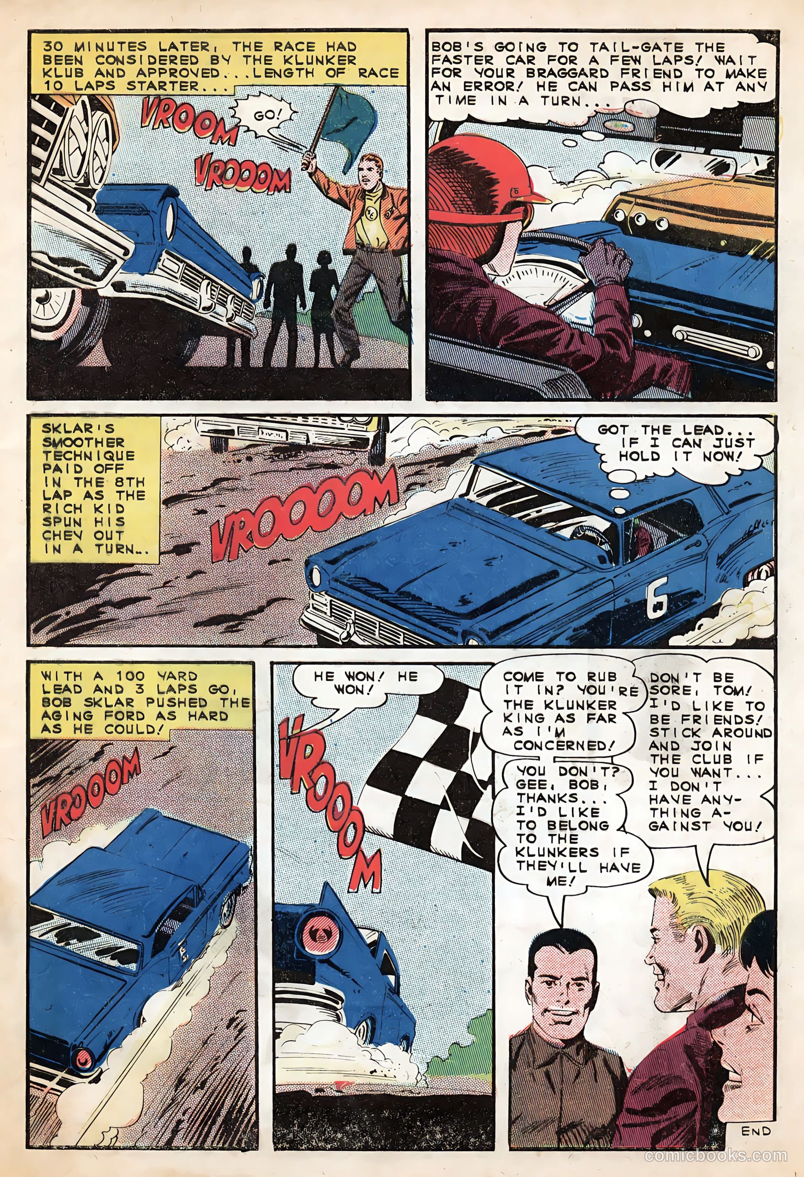 Hot Rod Racers #5 (1965) — page 33 of 37