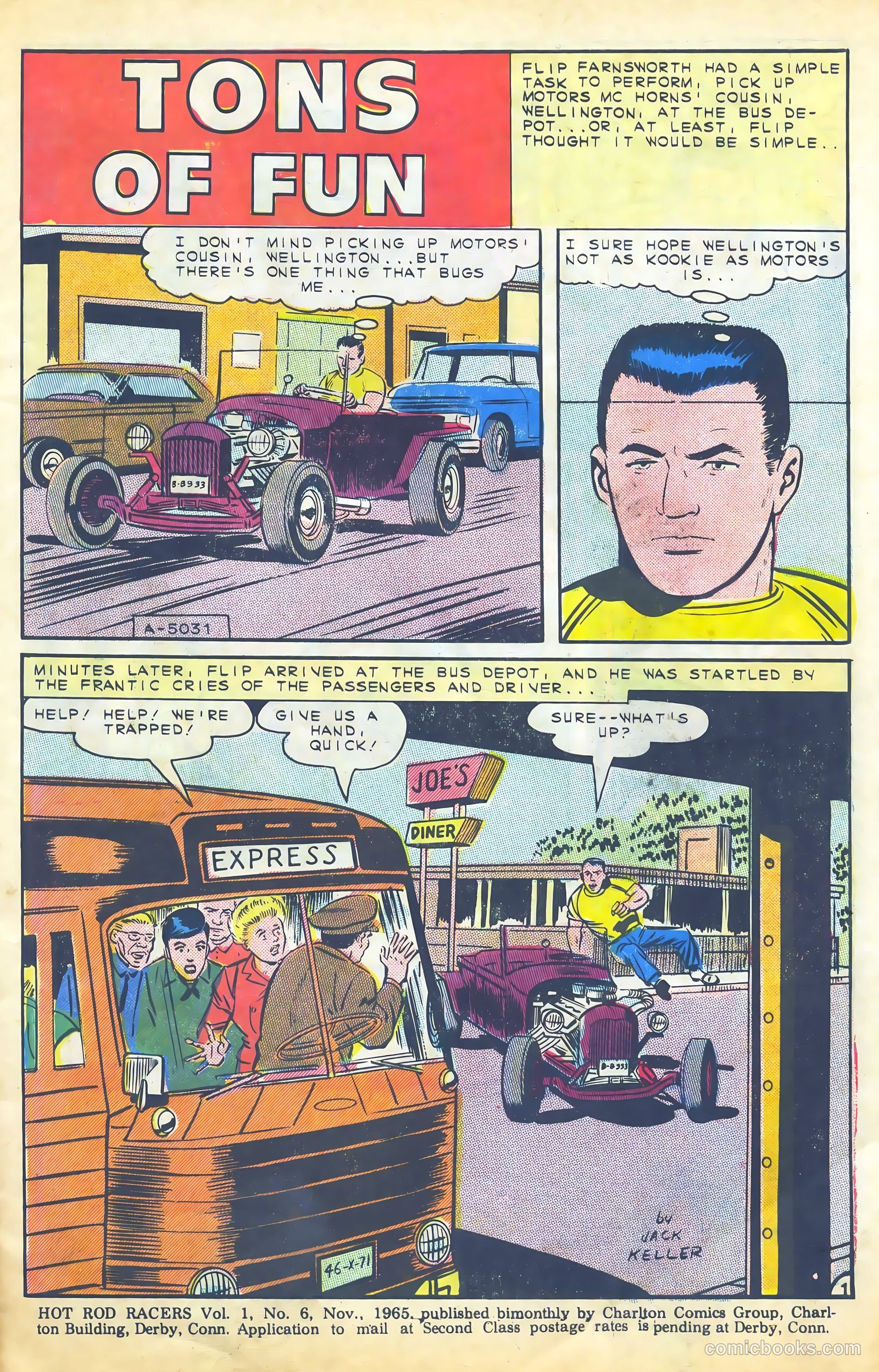 Hot Rod Racers #6 (1965) — page 3 of 36