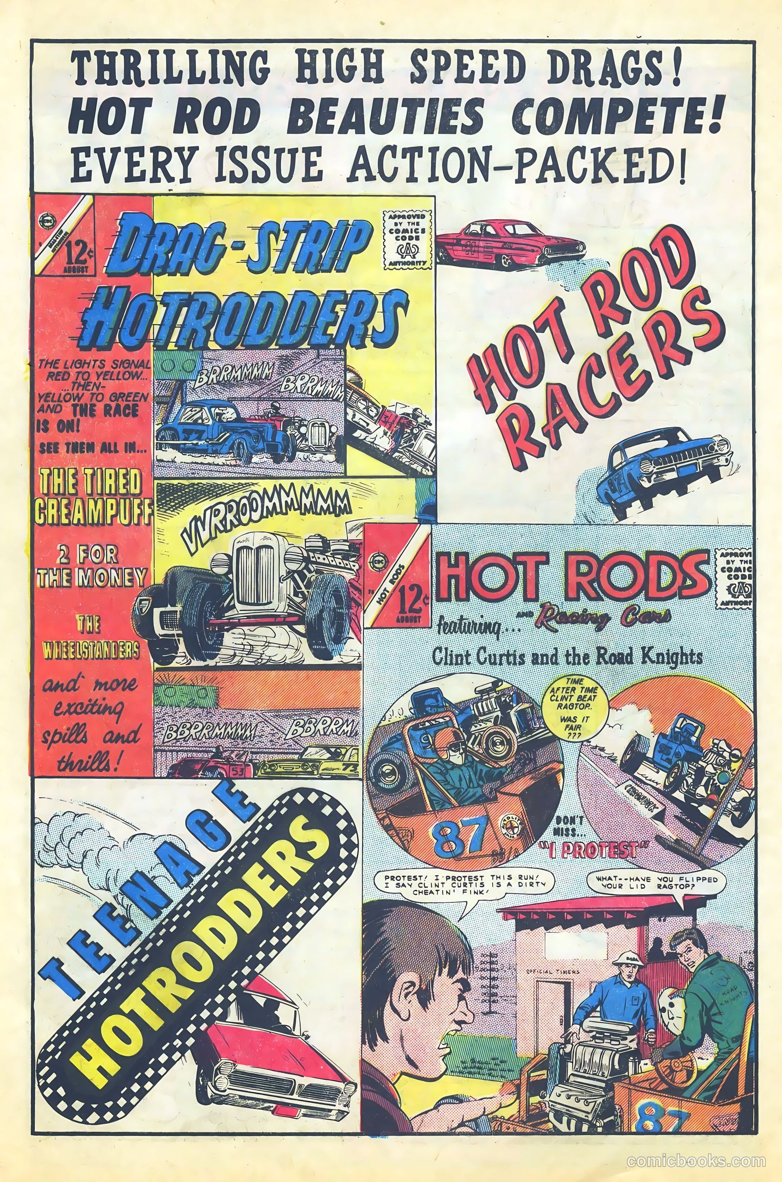 Hot Rod Racers #6 (1965) — page 8 of 36