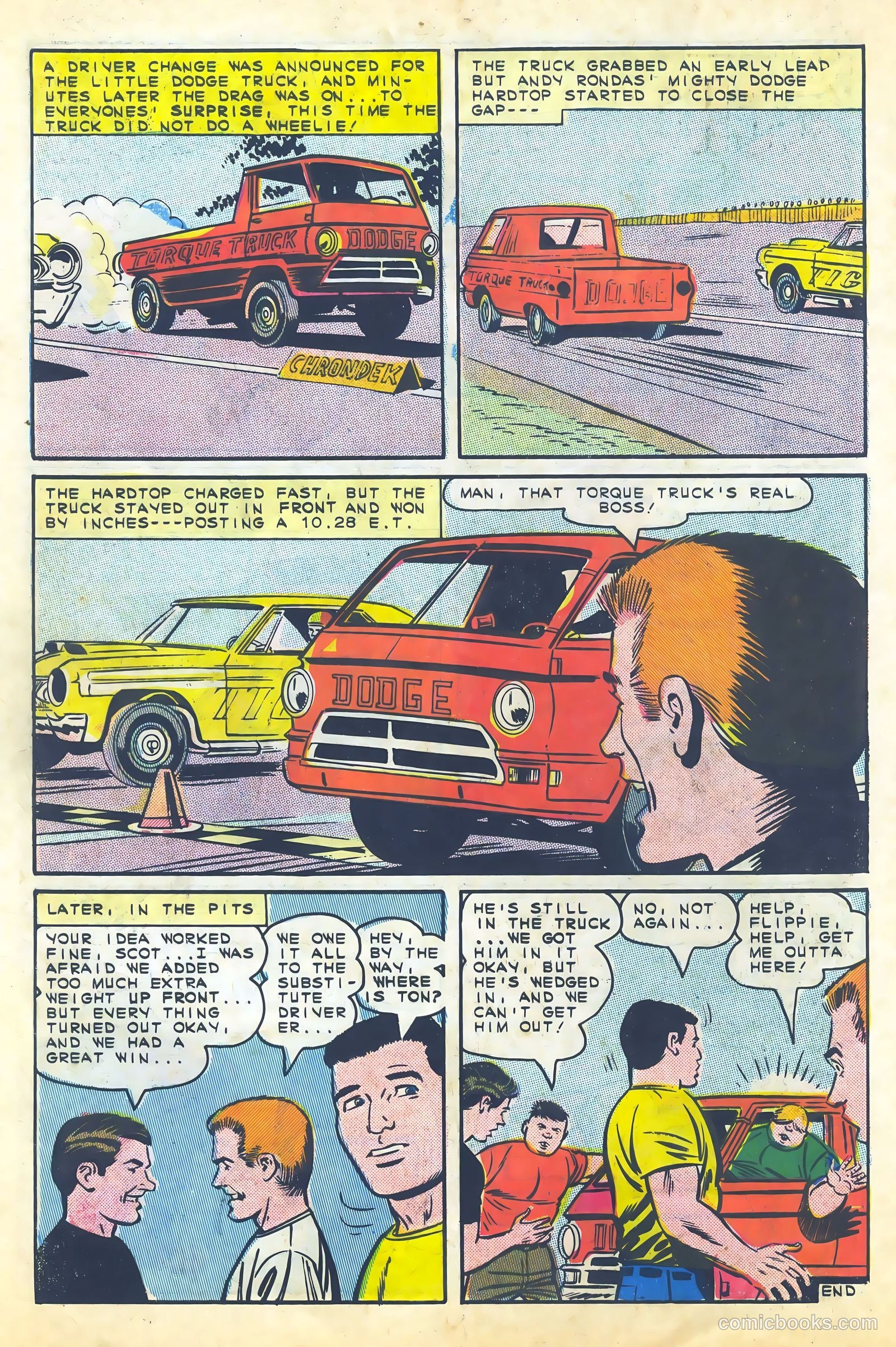 Hot Rod Racers #6 (1965) — page 10 of 36