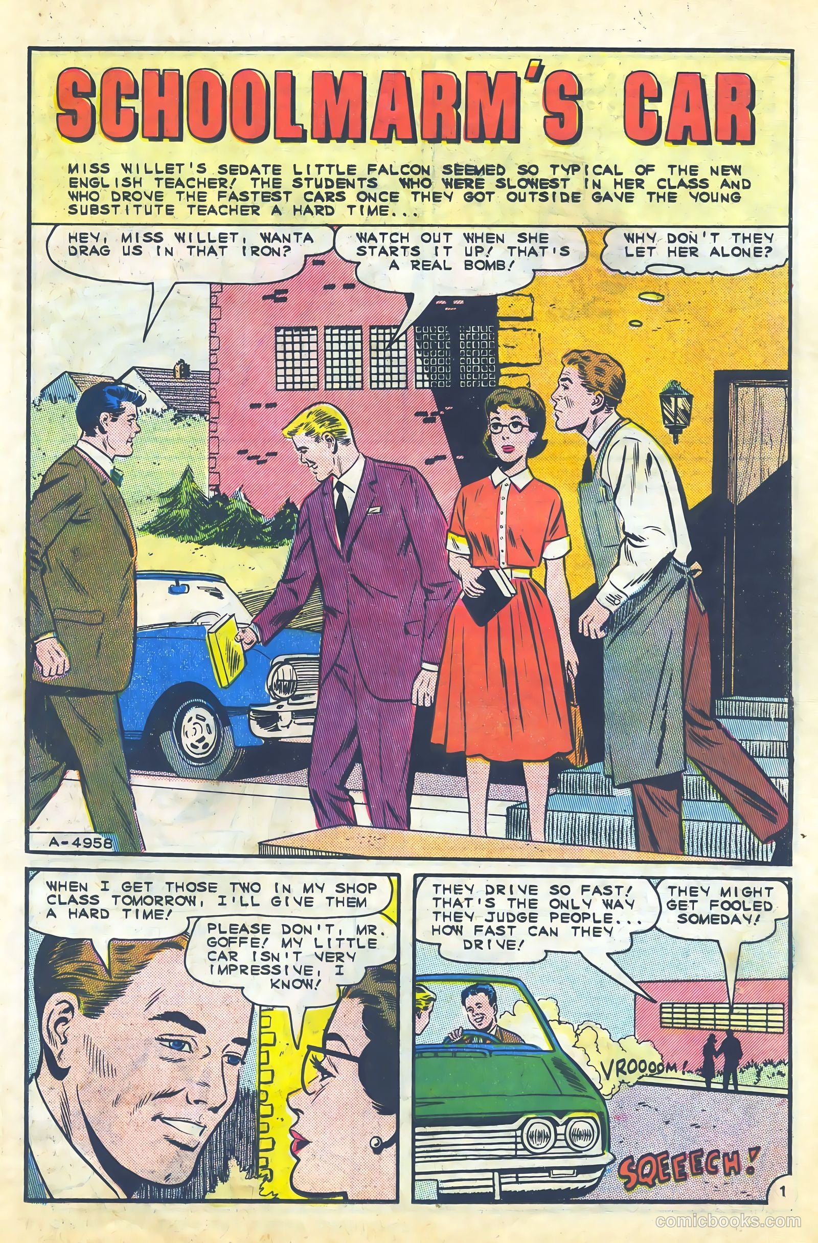 Hot Rod Racers #6 (1965) — page 11 of 36