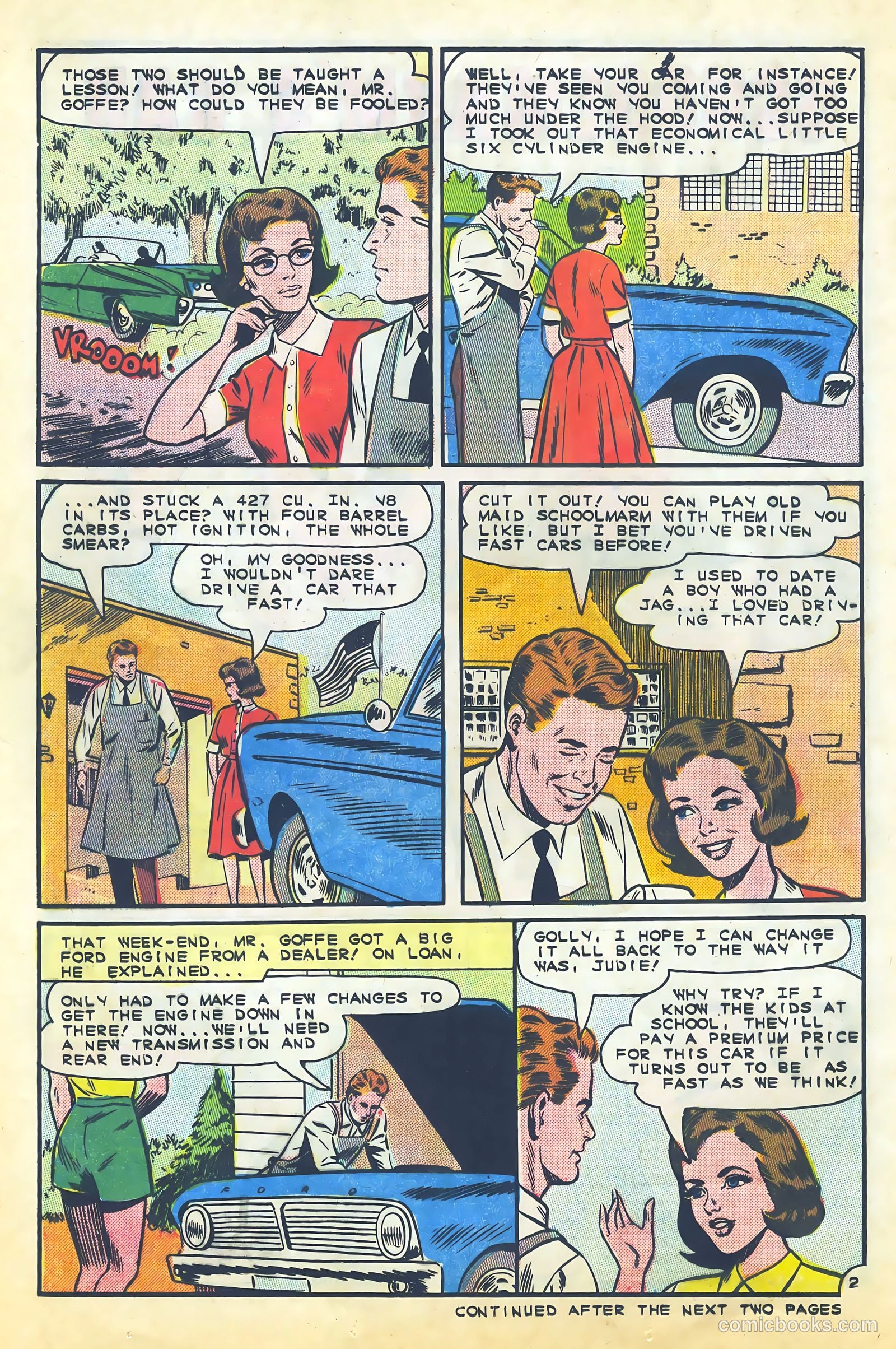 Hot Rod Racers #6 (1965) — page 12 of 36