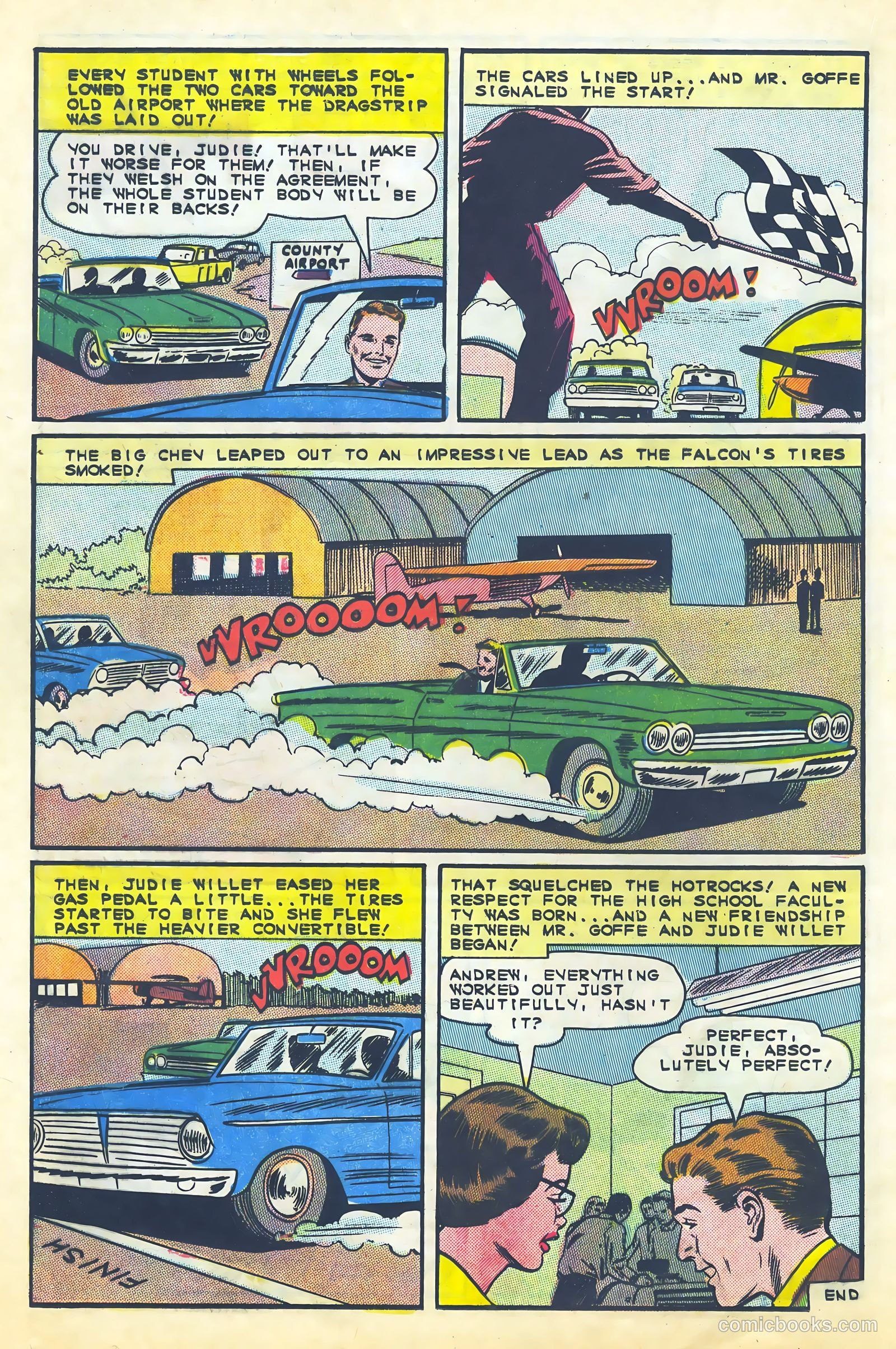 Hot Rod Racers #6 (1965) — page 16 of 36