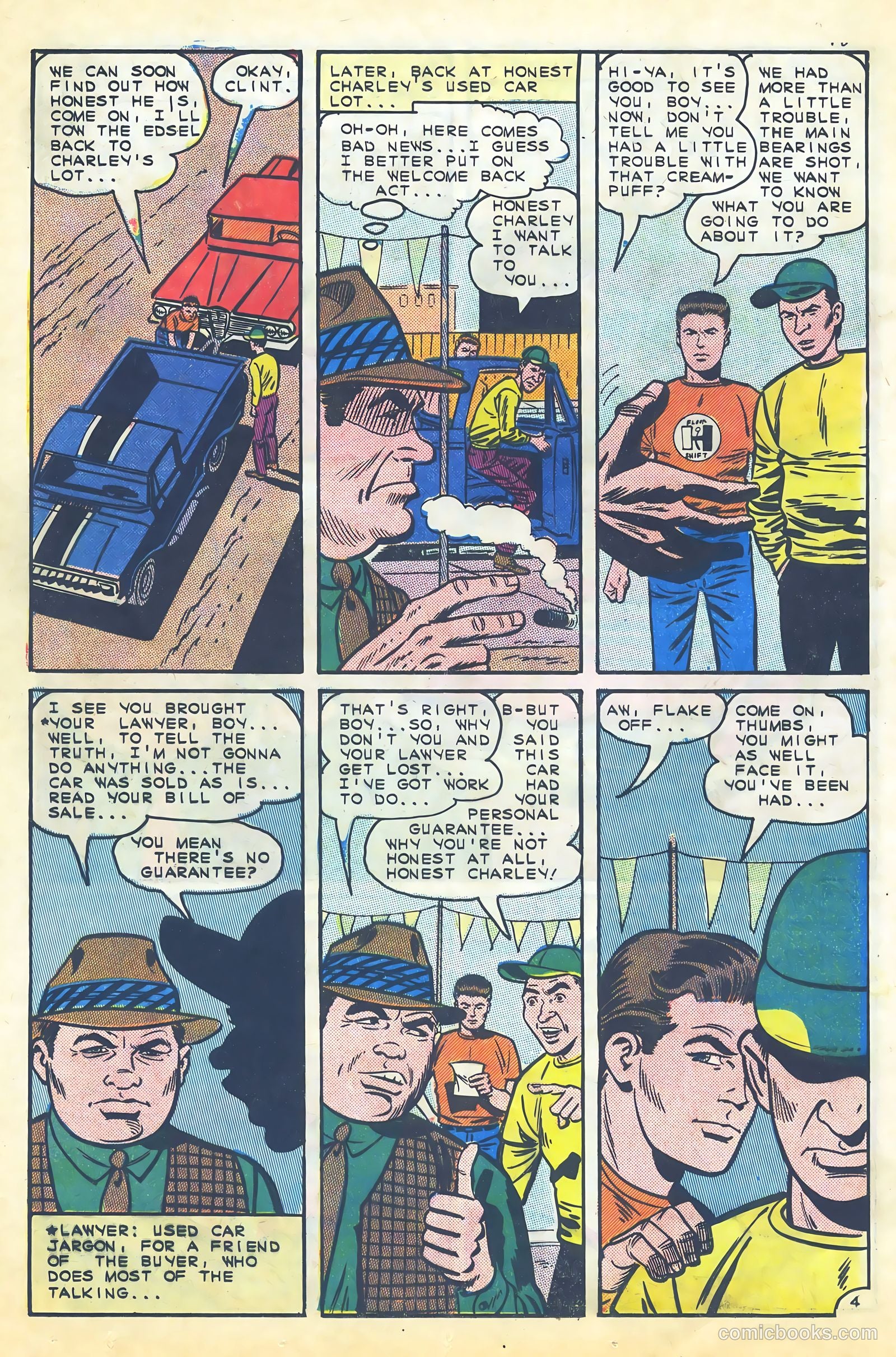 Hot Rod Racers #6 (1965) — page 20 of 36