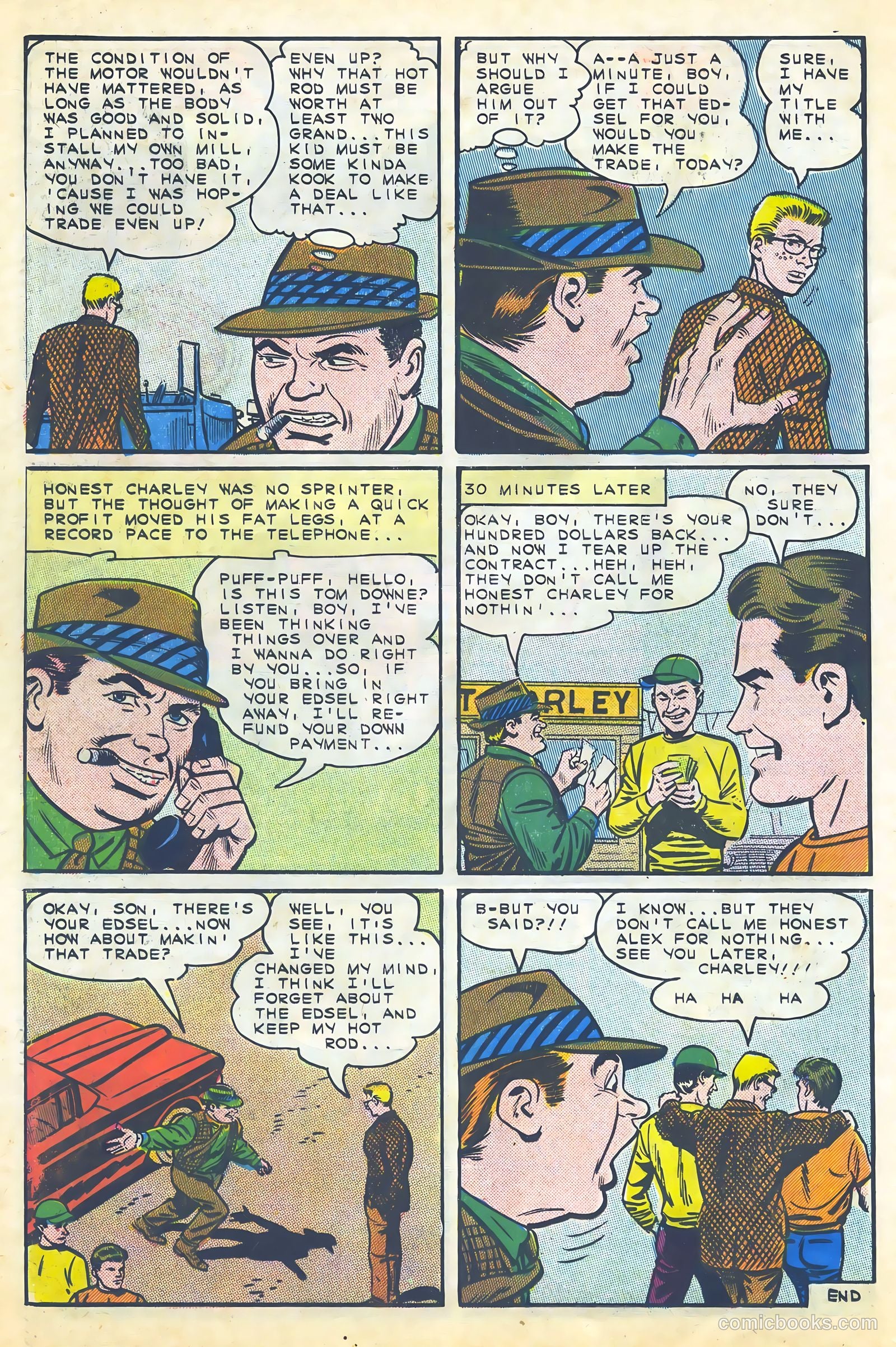 Hot Rod Racers #6 (1965) — page 22 of 36