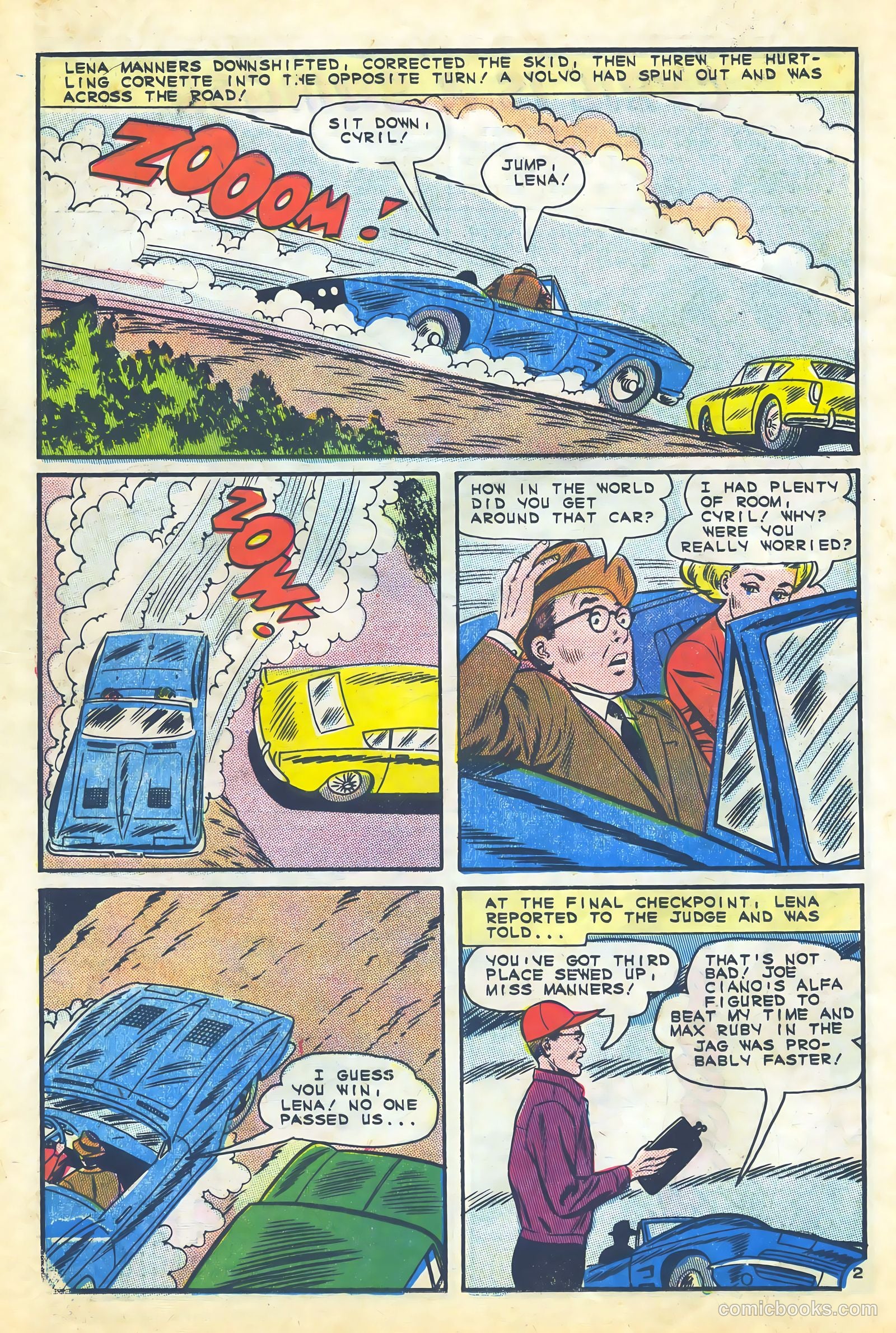 Hot Rod Racers #6 (1965) — page 26 of 36