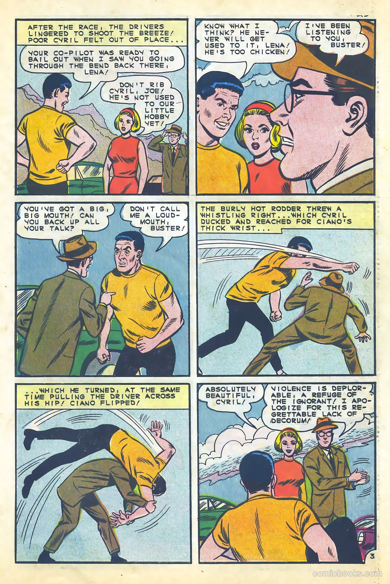 Hot Rod Racers #6 (1965) — page 27 of 36