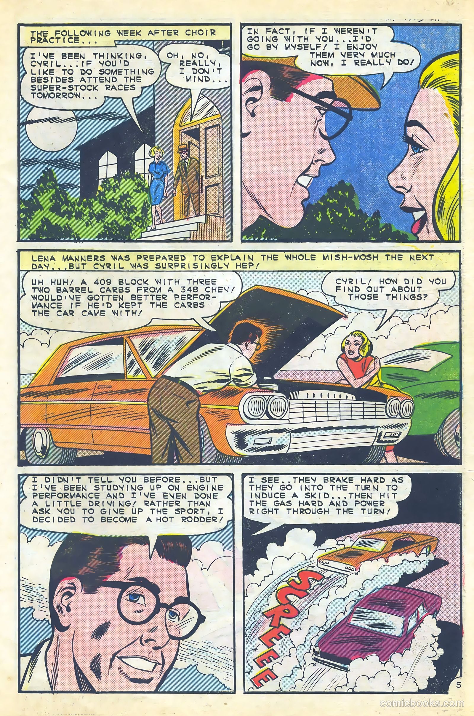 Hot Rod Racers #6 (1965) — page 31 of 36
