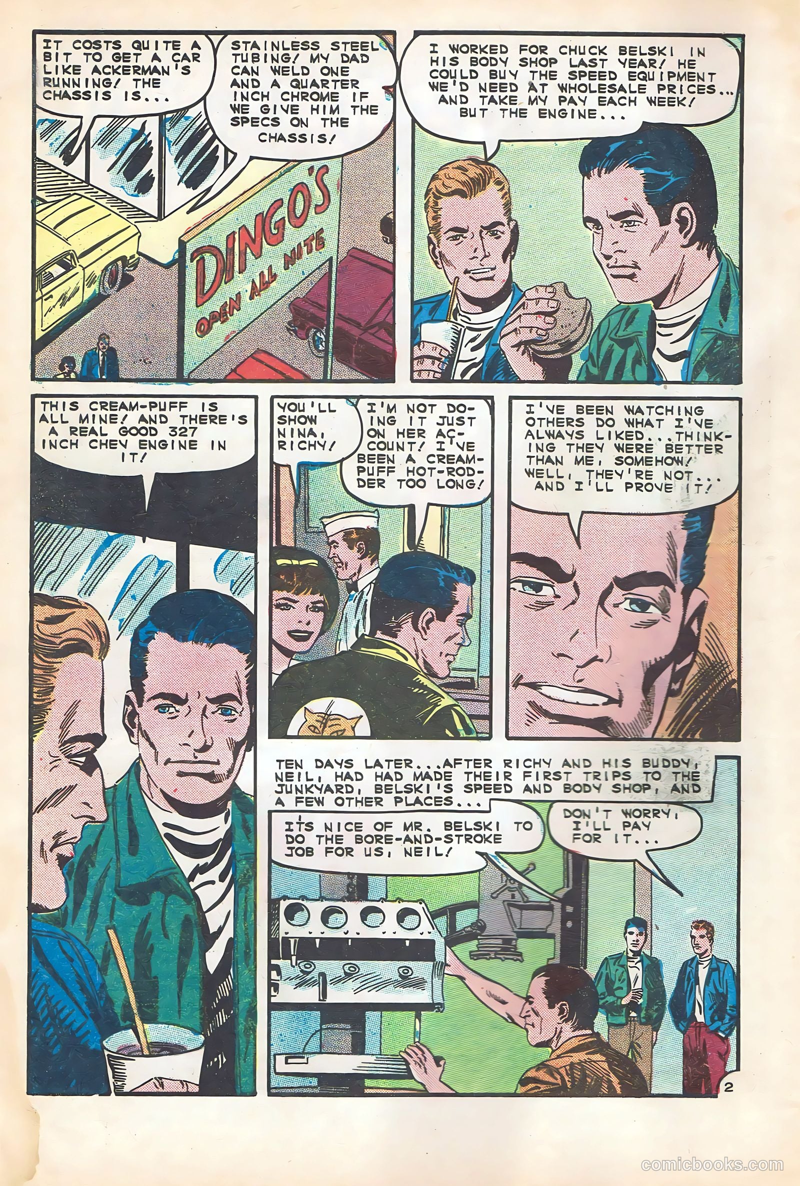 Hot Rod Racers #7 (1966) — page 4 of 36