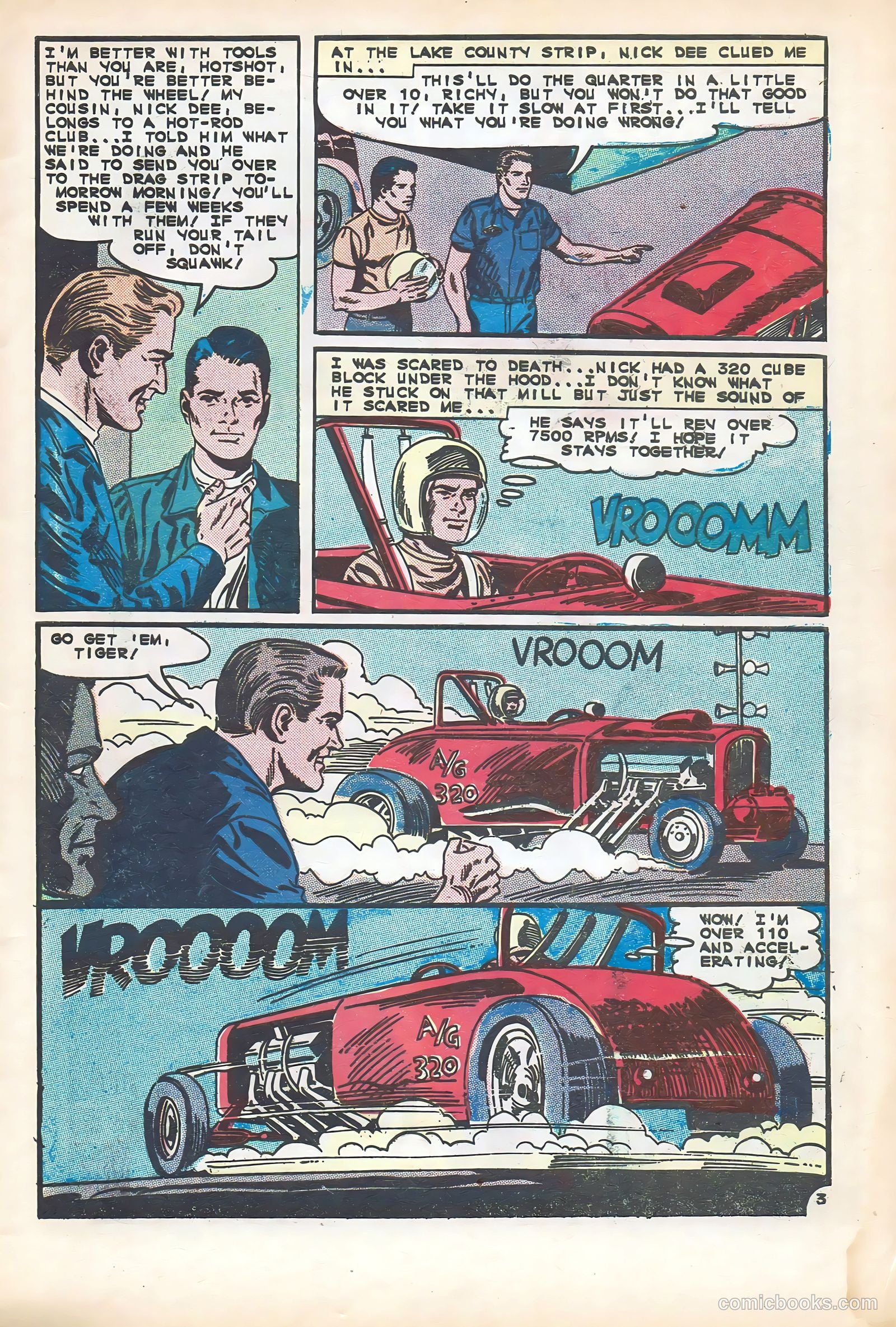 Hot Rod Racers #7 (1966) — page 5 of 36