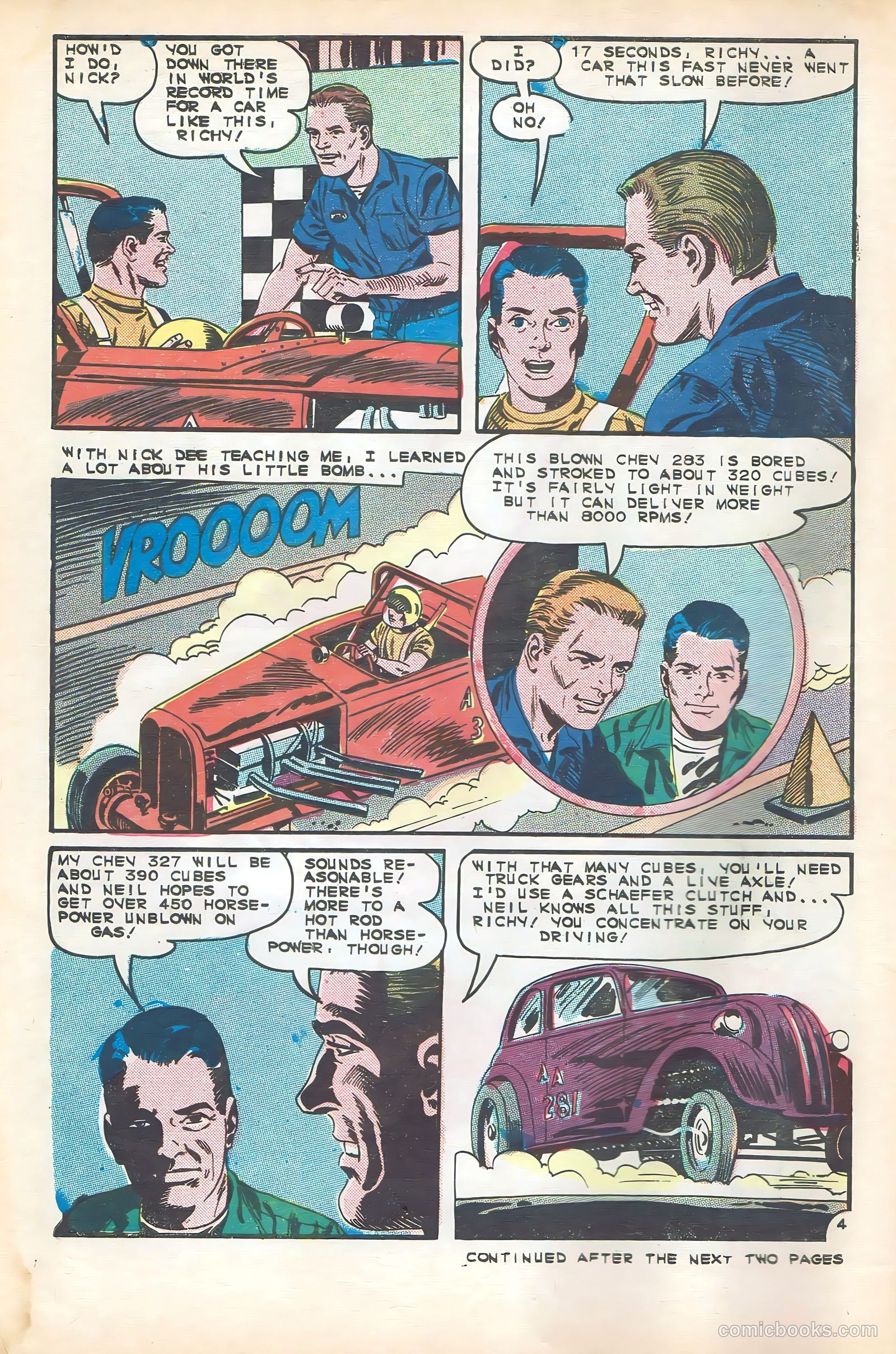 Hot Rod Racers #7 (1966) — page 6 of 36