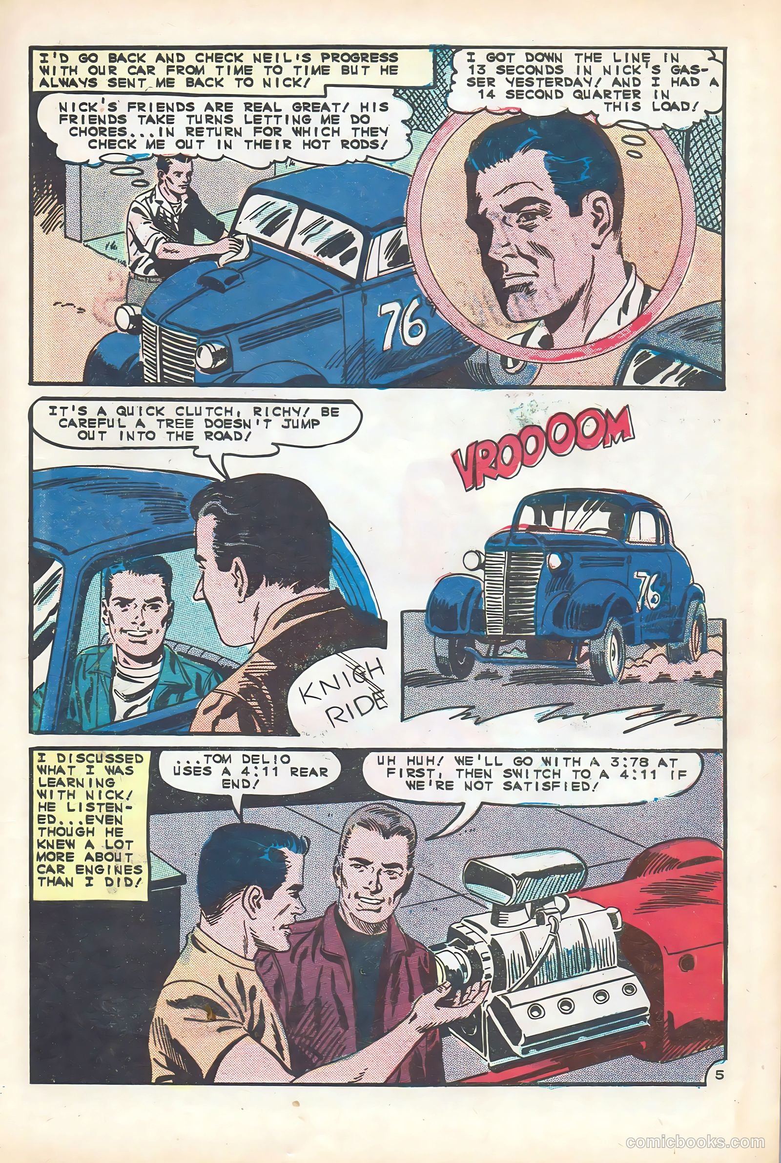 Hot Rod Racers #7 (1966) — page 9 of 36