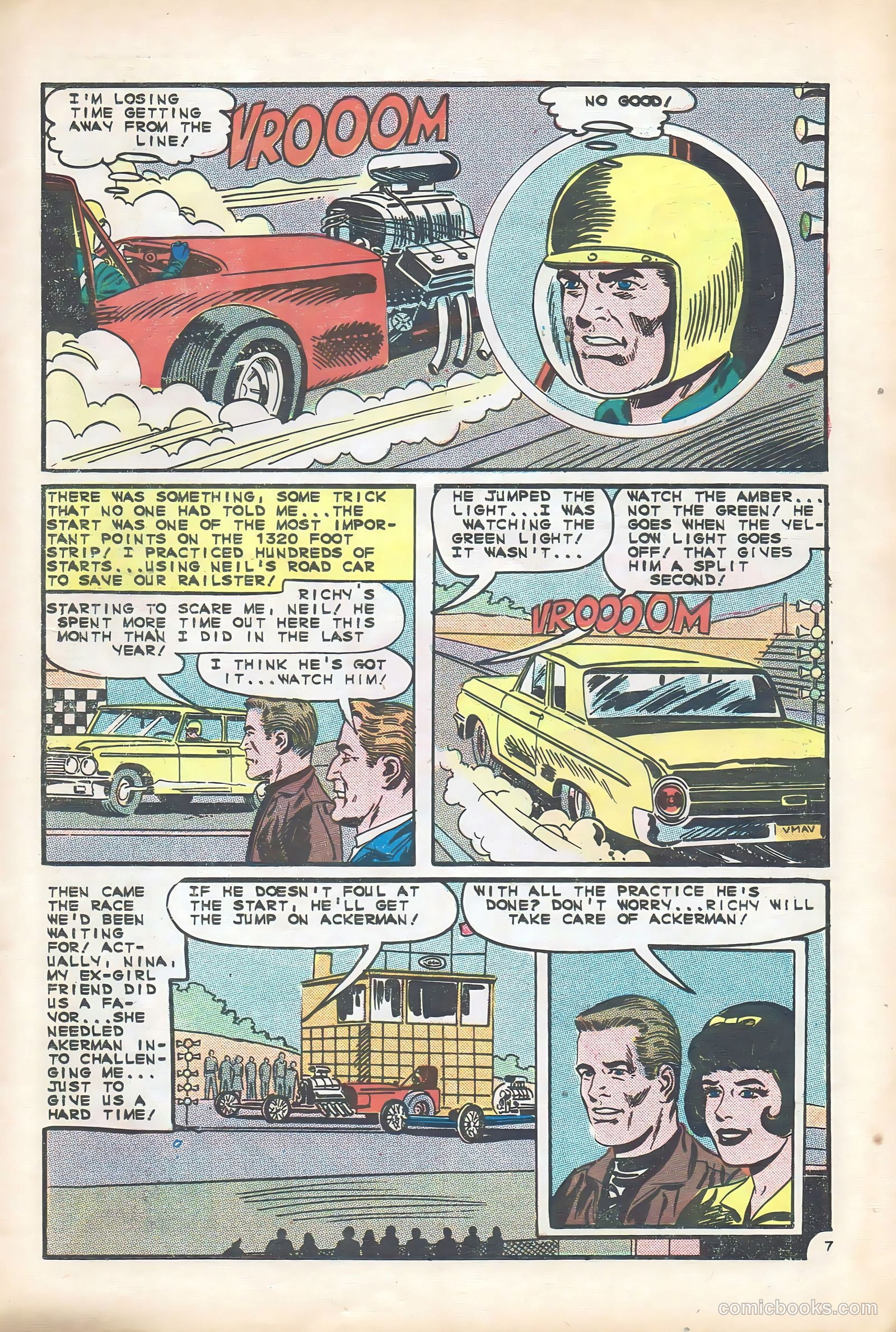 Hot Rod Racers #7 (1966) — page 11 of 36