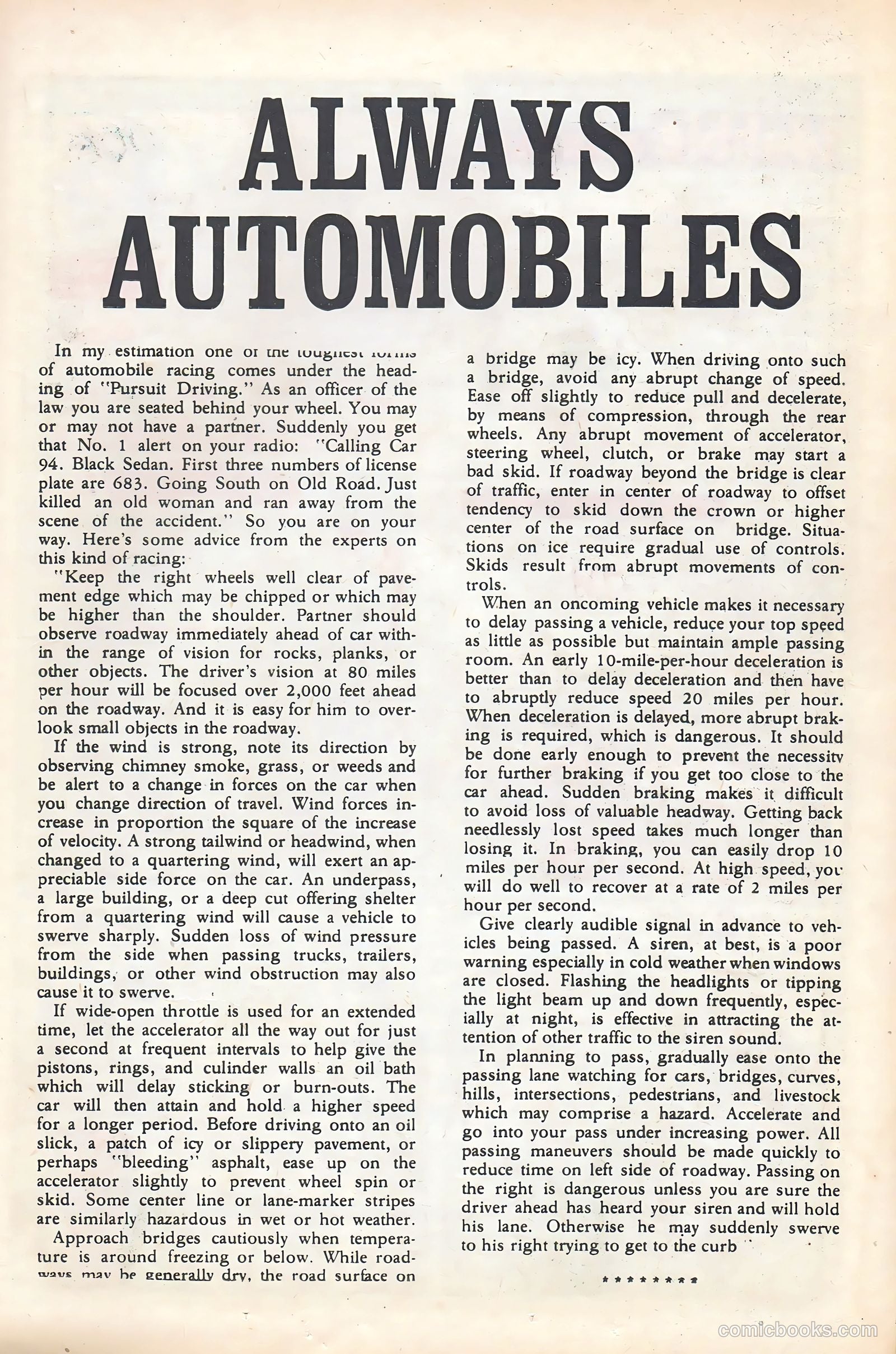 Hot Rod Racers #7 (1966) — page 13 of 36