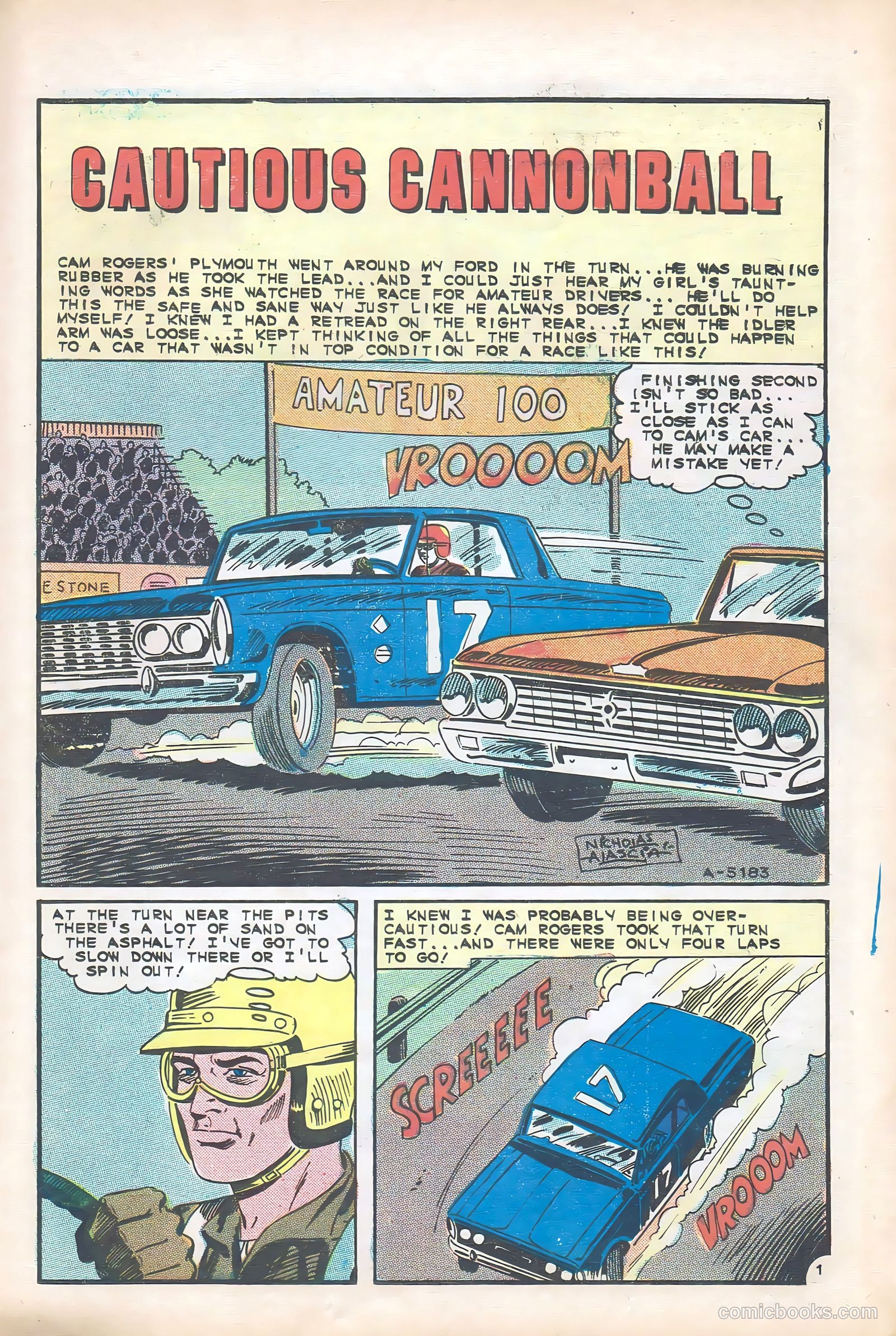 Hot Rod Racers #7 (1966) — page 15 of 36