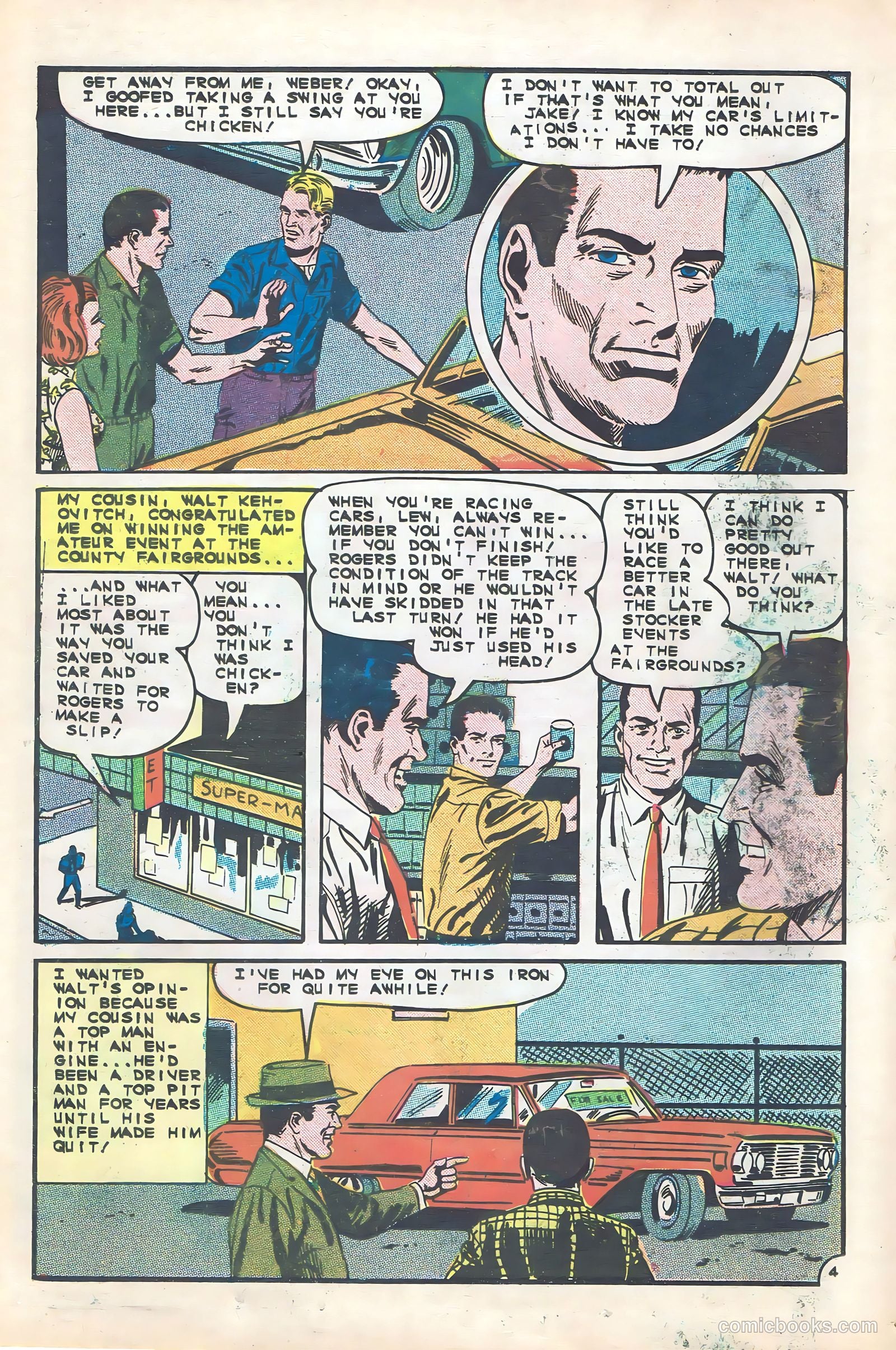Hot Rod Racers #7 (1966) — page 18 of 36