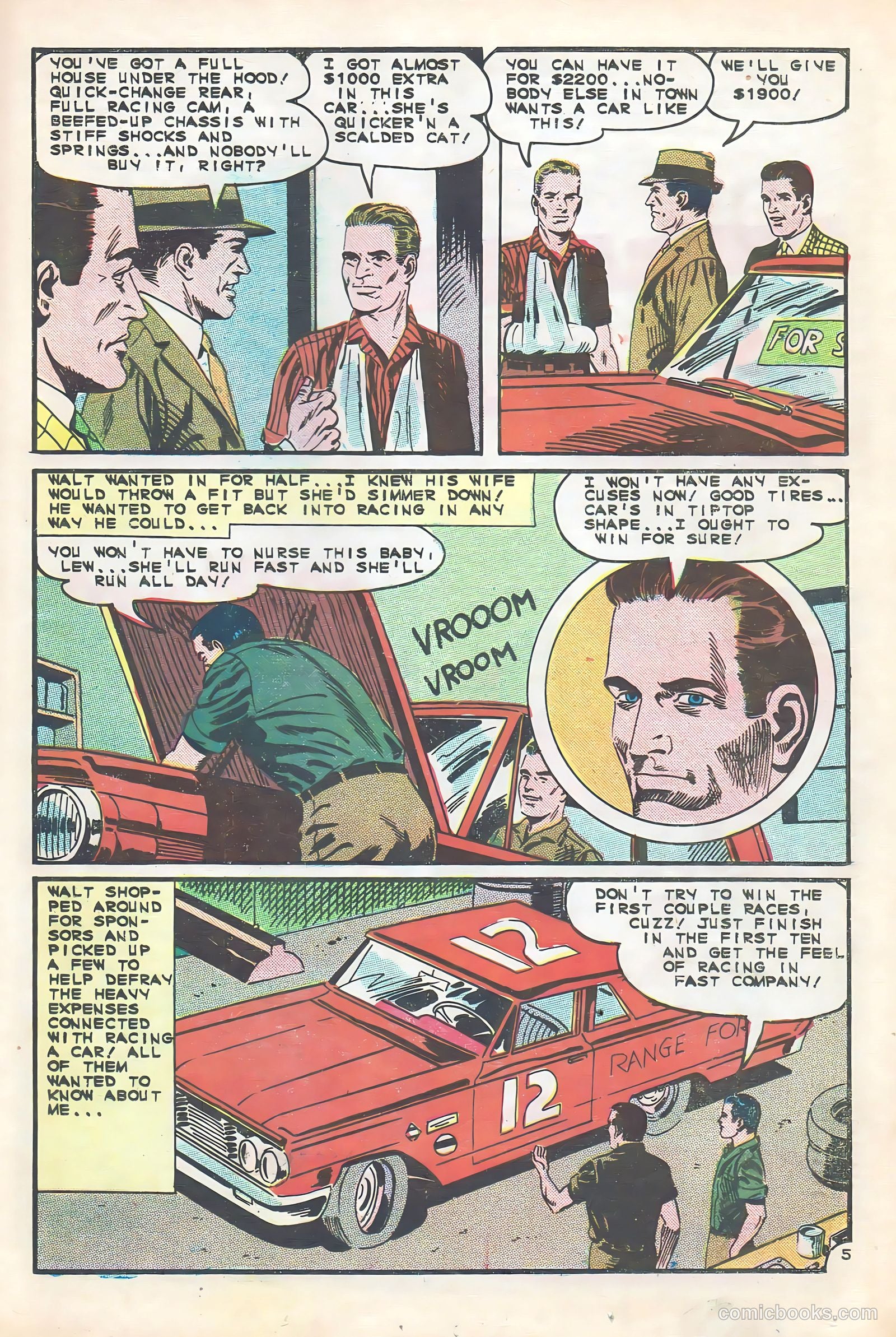Hot Rod Racers #7 (1966) — page 19 of 36