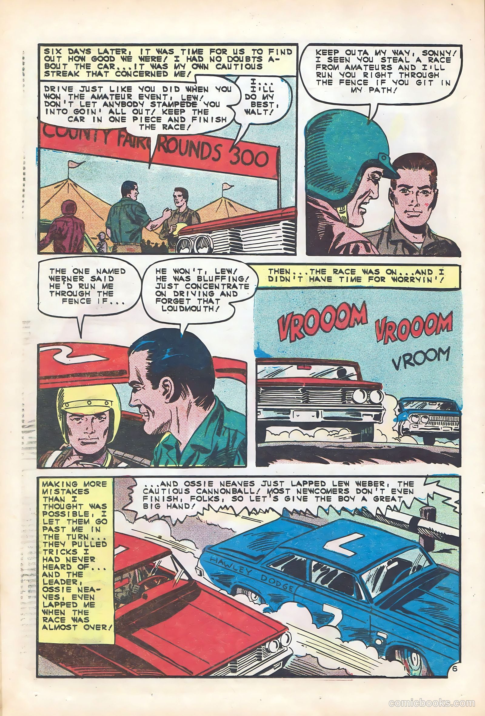Hot Rod Racers #7 (1966) — page 20 of 36